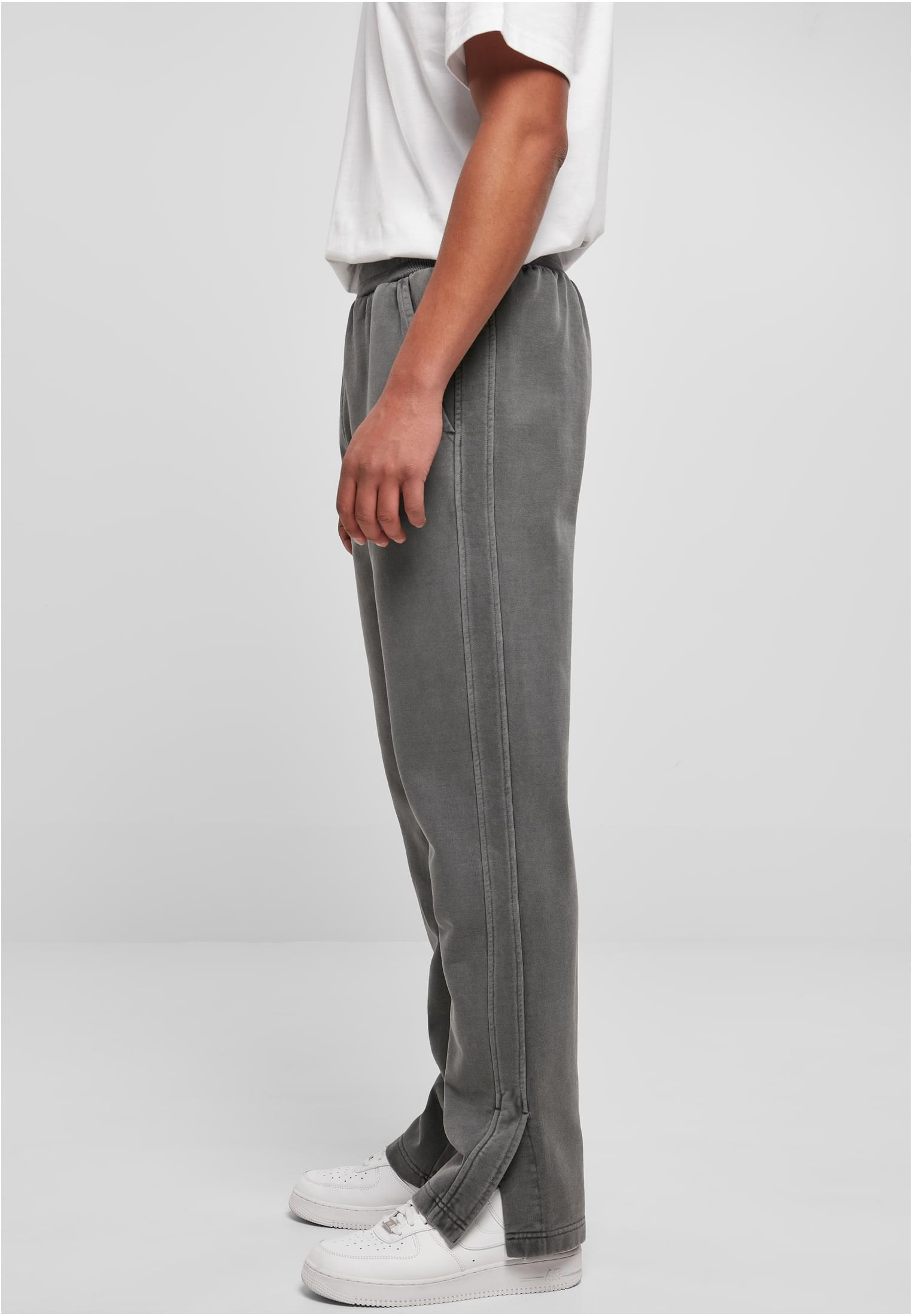 Heavy Terry Garment Dye Slit Sweatpants | darkshadow