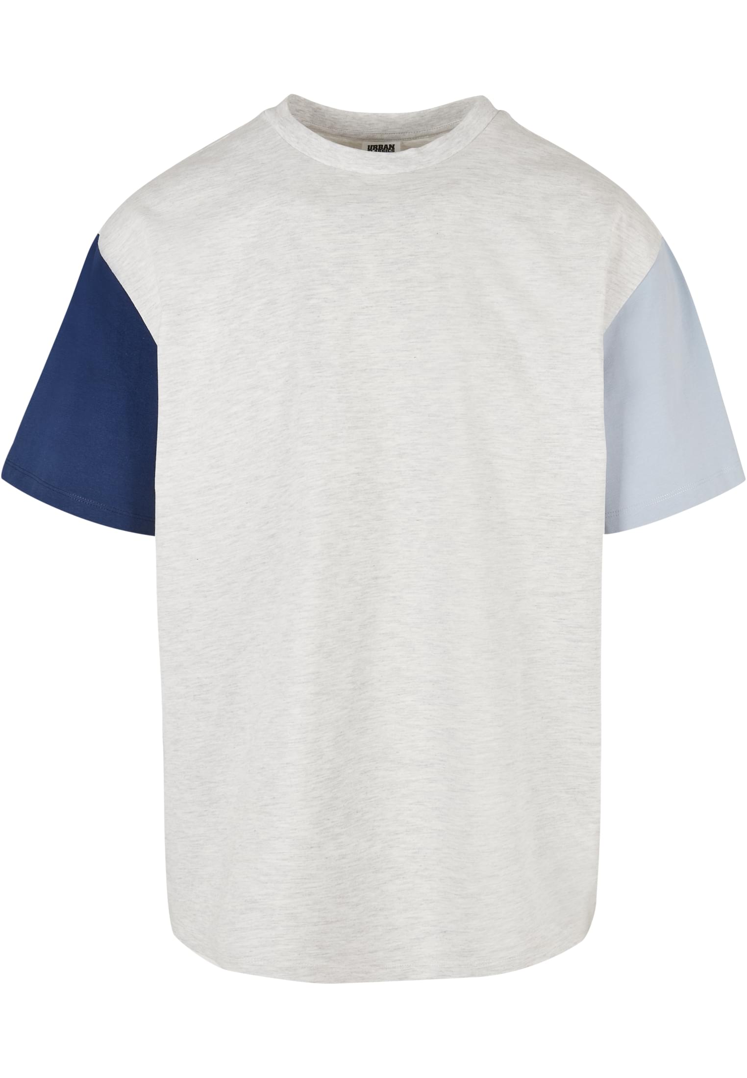 Organic Oversized Colorblock Tee | lightgrey