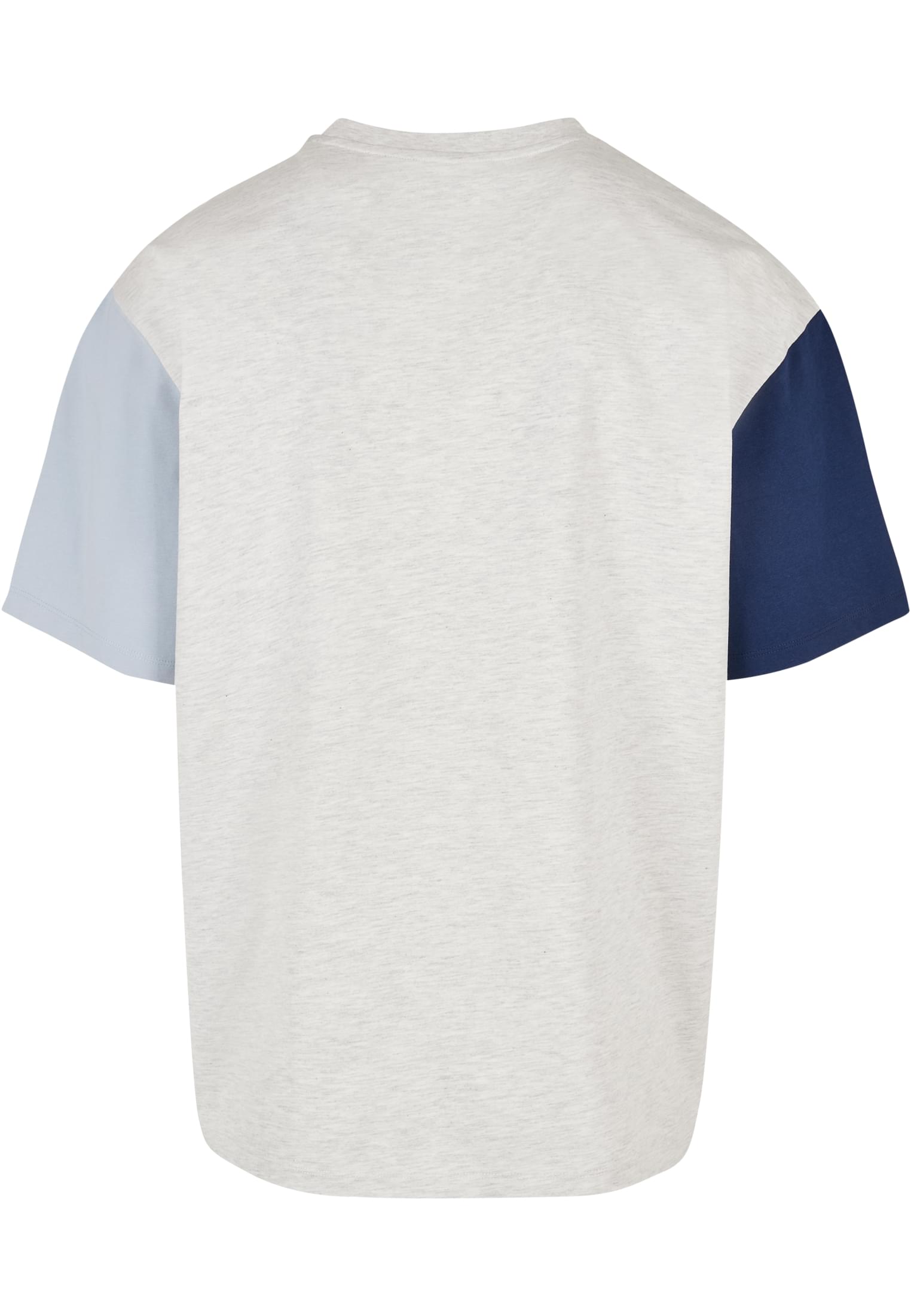 Organic Oversized Colorblock Tee | lightgrey