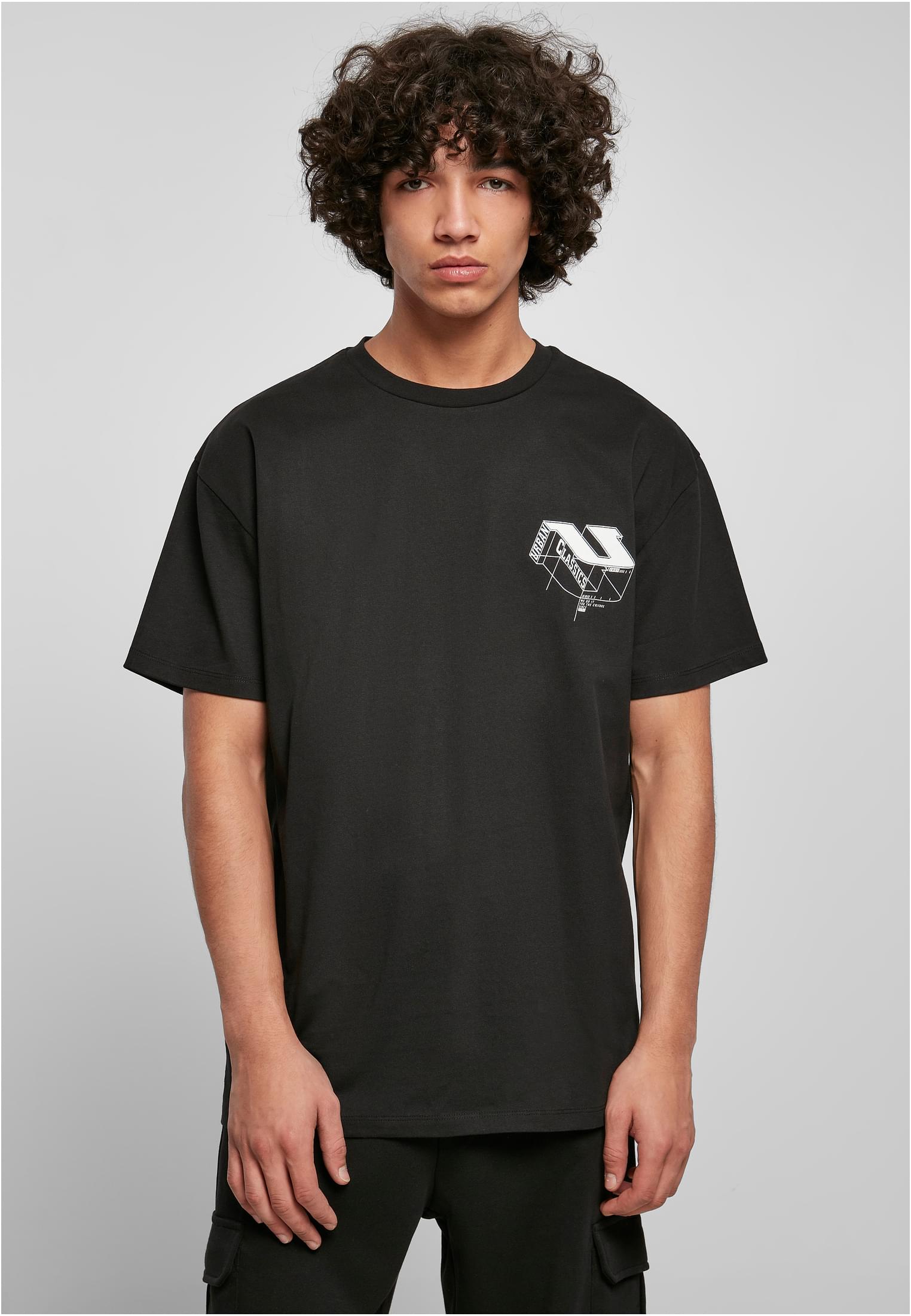 Organic Constructed Tee | black