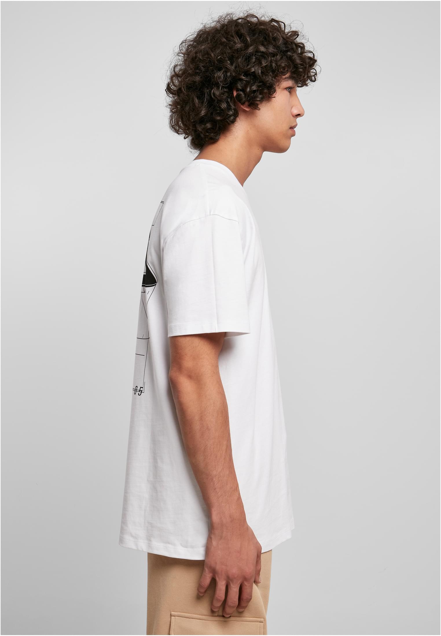 Organic Constructed Tee | white