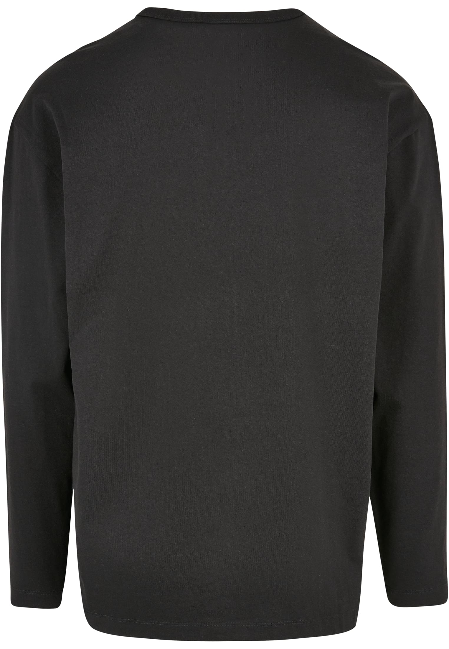 Organic Oversized Henley Longsleeve | black