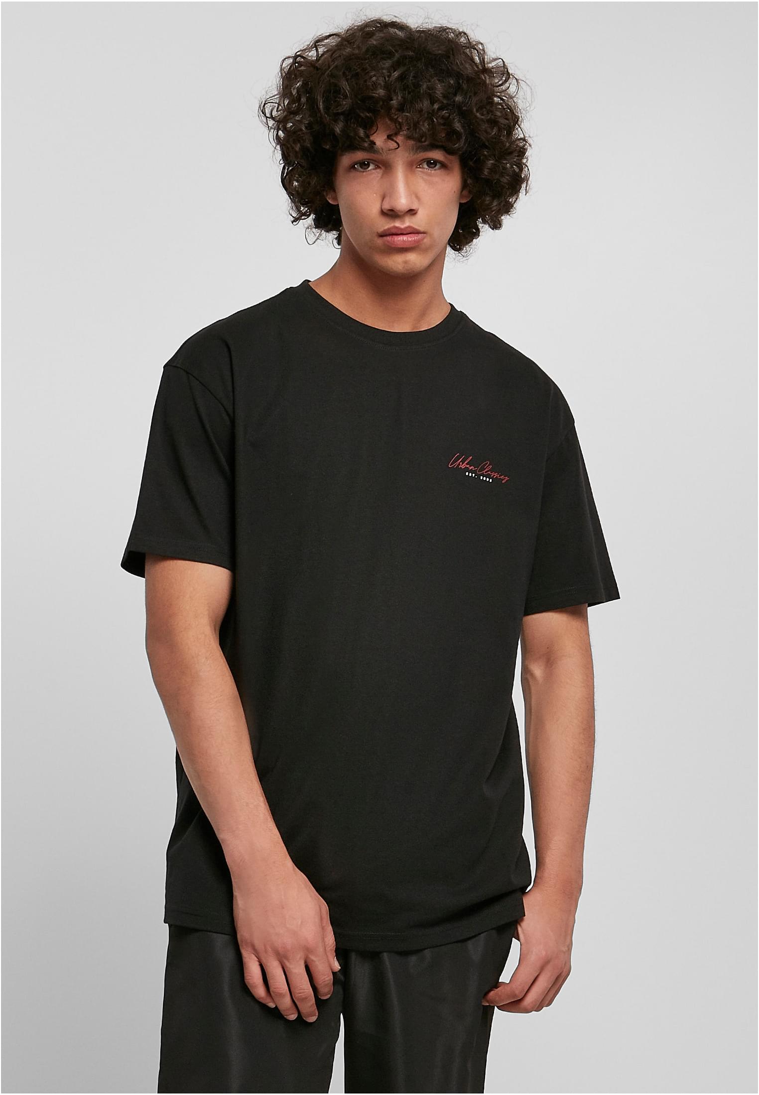 Small Scribt Logo Tee | black