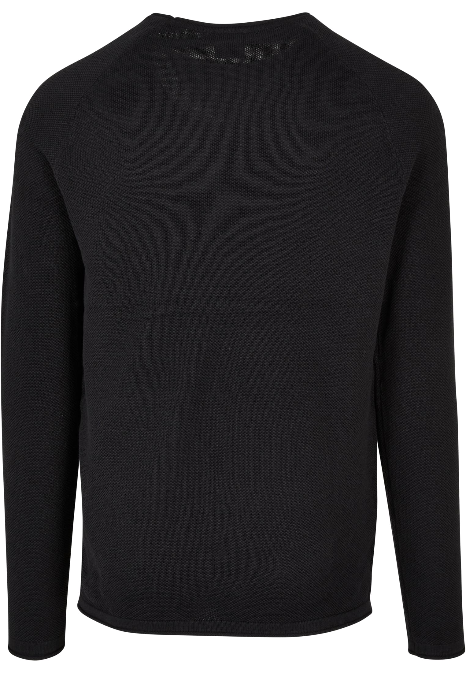 Knitted Raglan Longsleeve | black