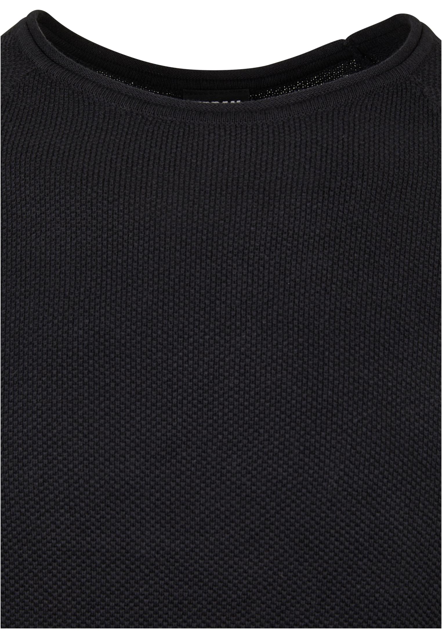 Knitted Raglan Longsleeve | black