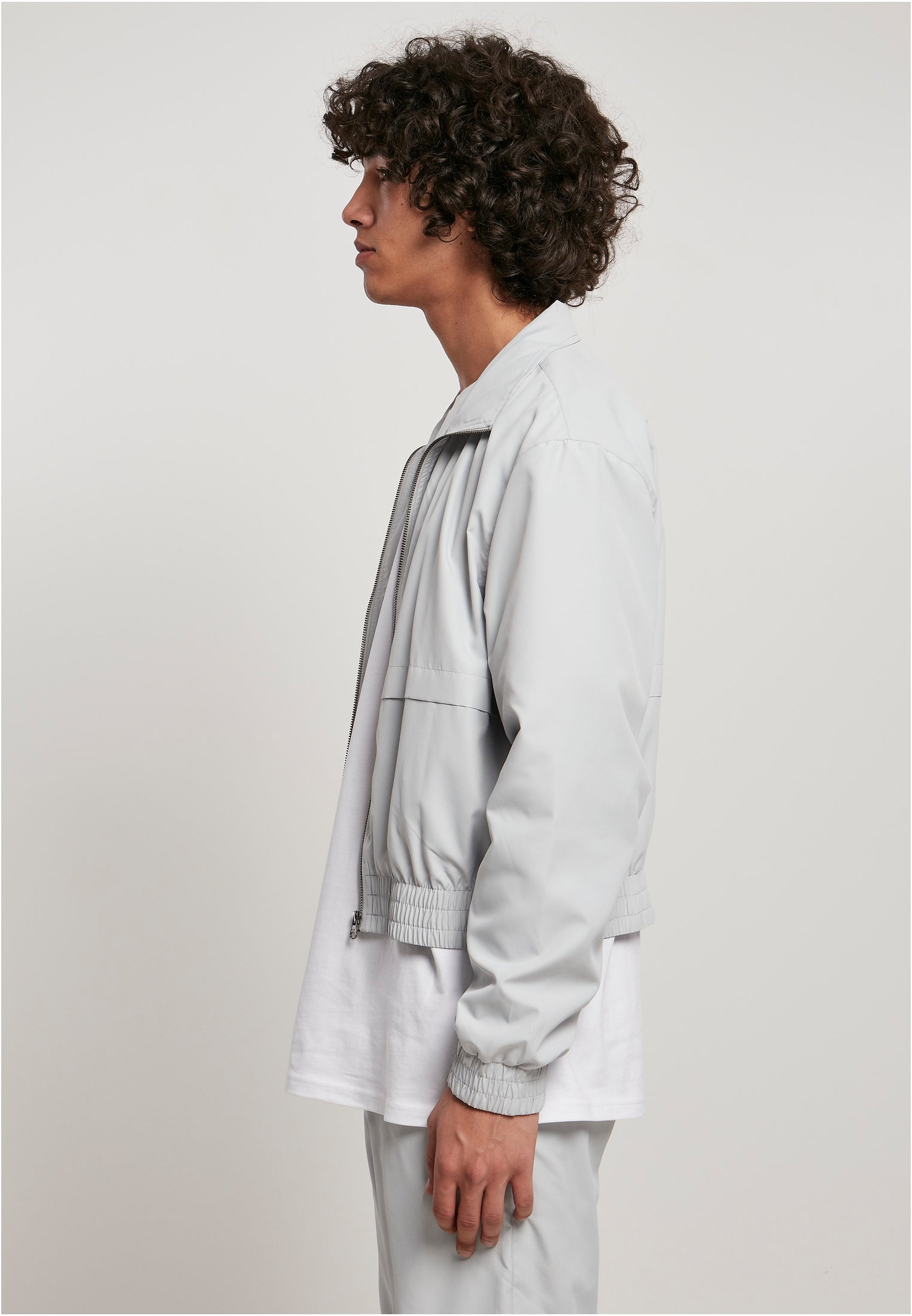 Recycled Short Jacket | lightasphalt