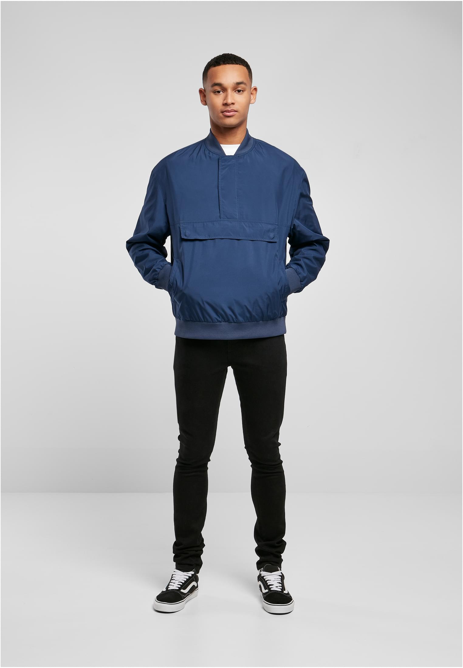 Pullover Bomber Jacket | darkblue