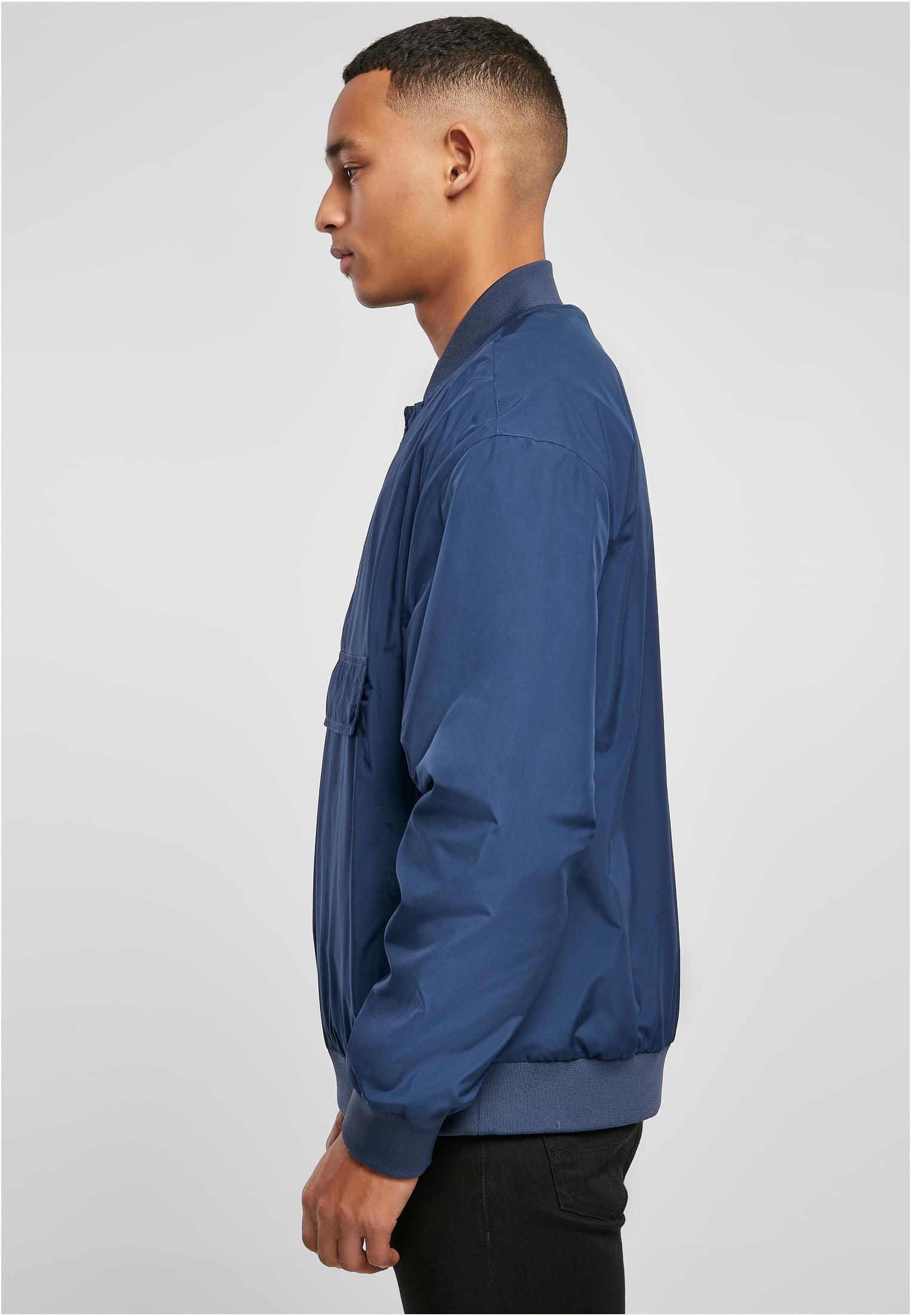 Pullover Bomber Jacket | darkblue