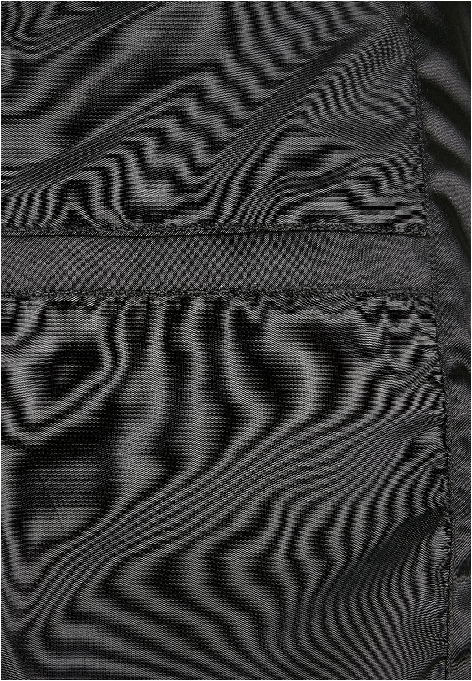 Satin College Jacket | black