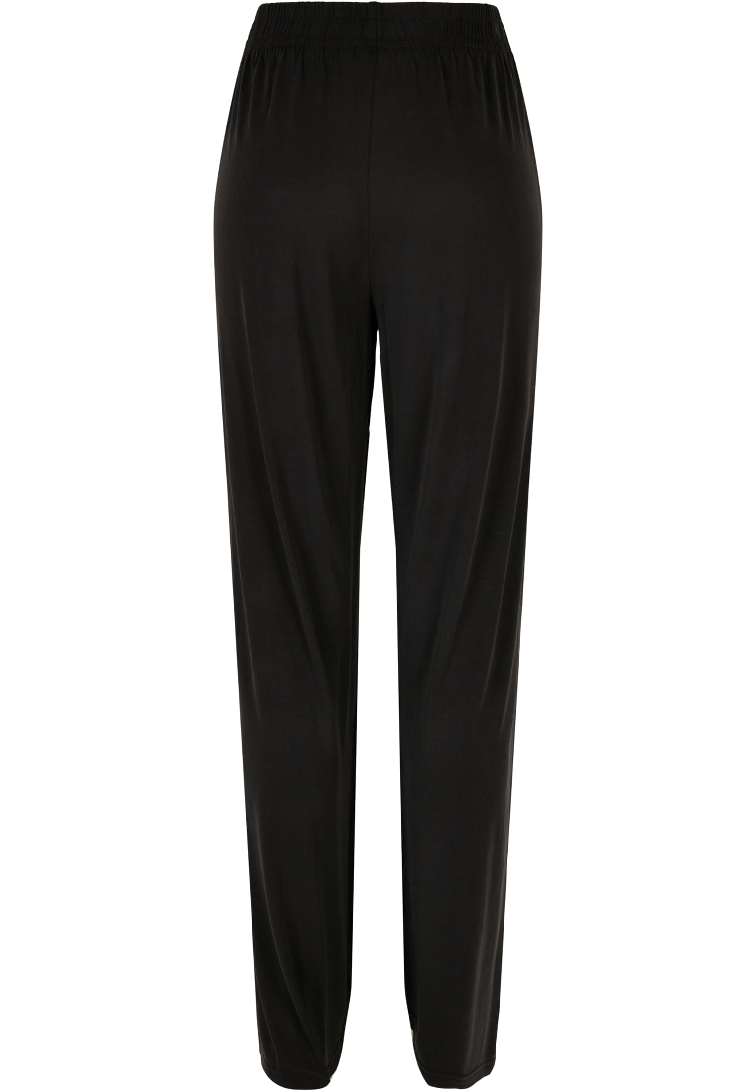 Ladies Modal Wide Leg Pants | black