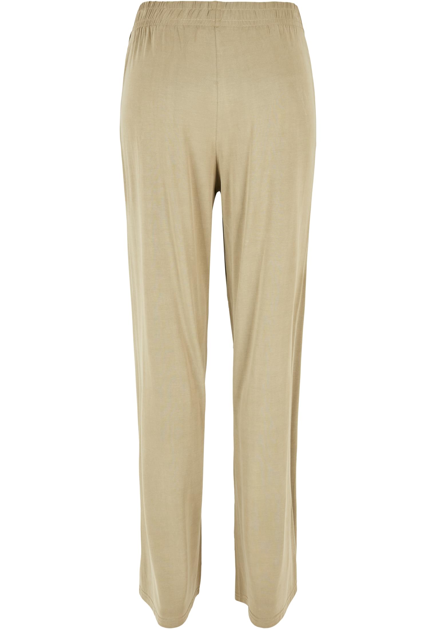 Ladies Modal Wide Leg Pants | khaki