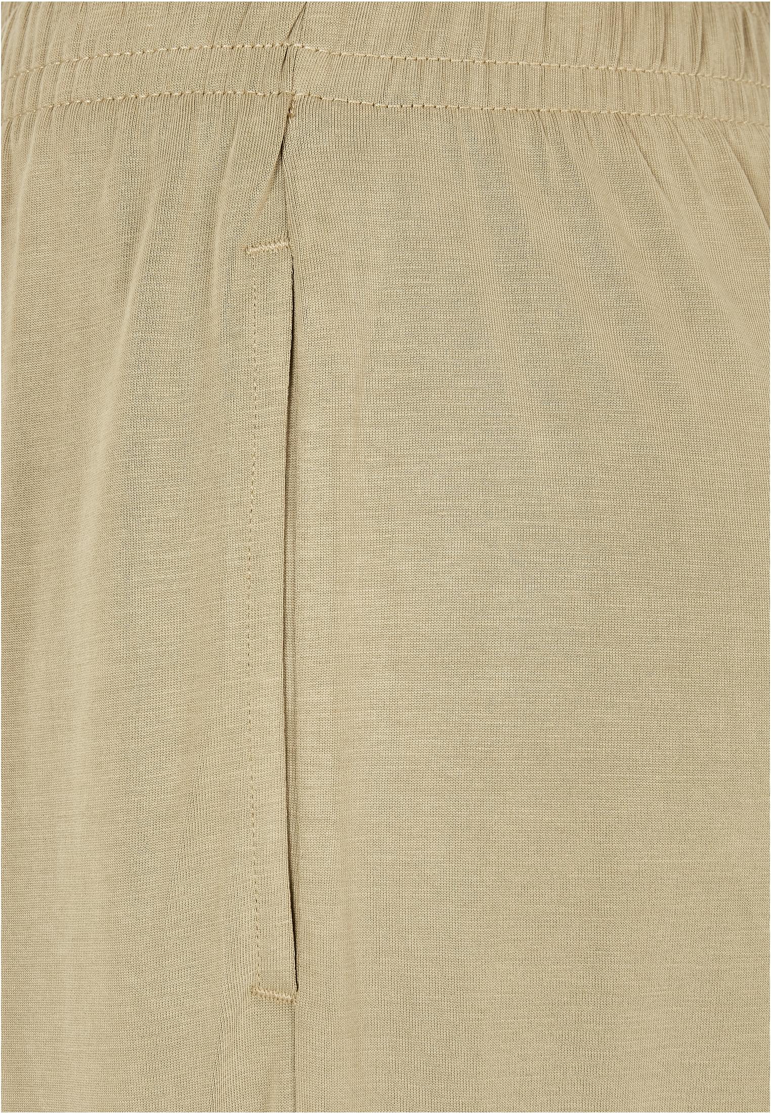 Ladies Modal Wide Leg Pants | khaki