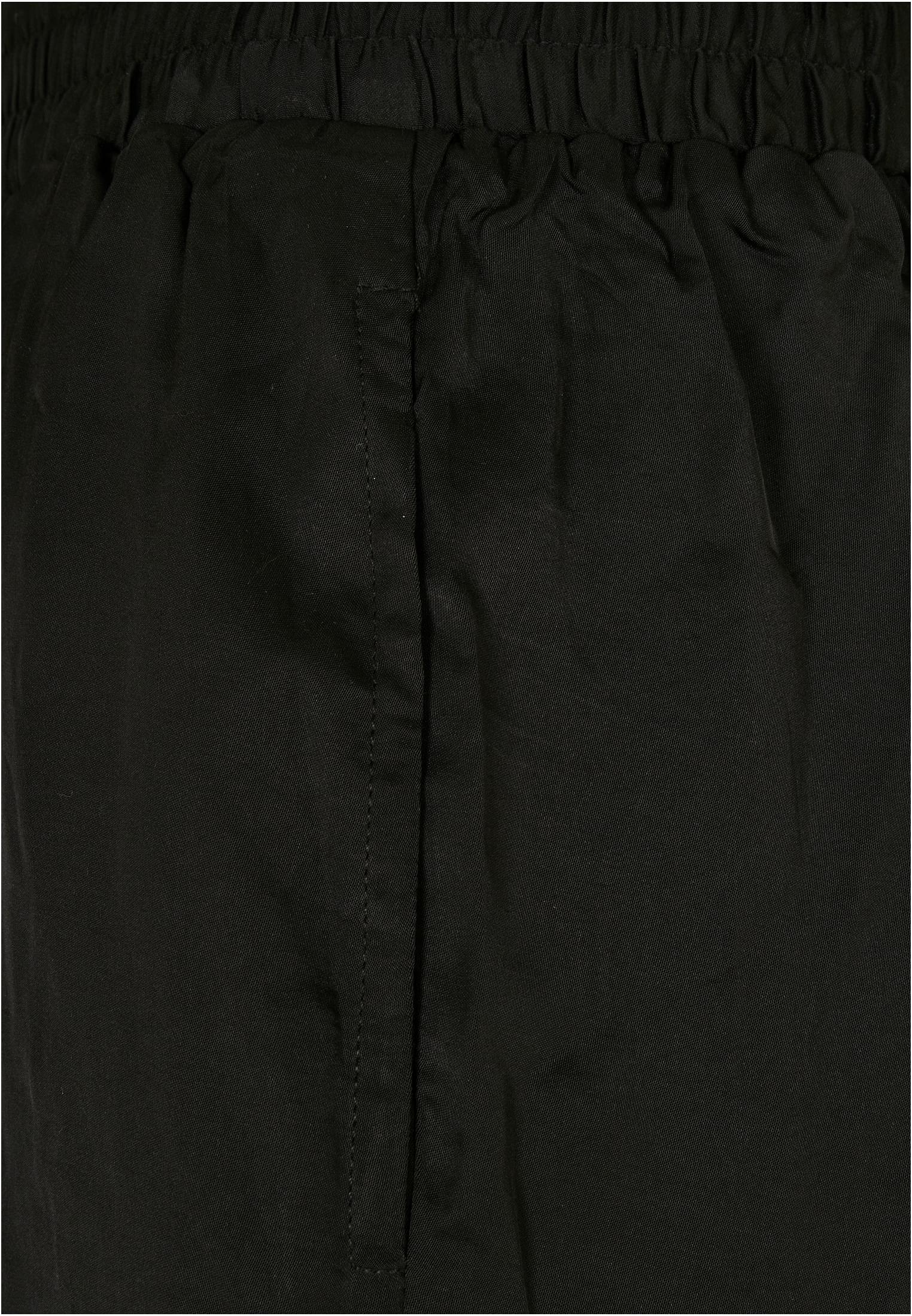 Ladies Viscose Satin Resort Shorts | black