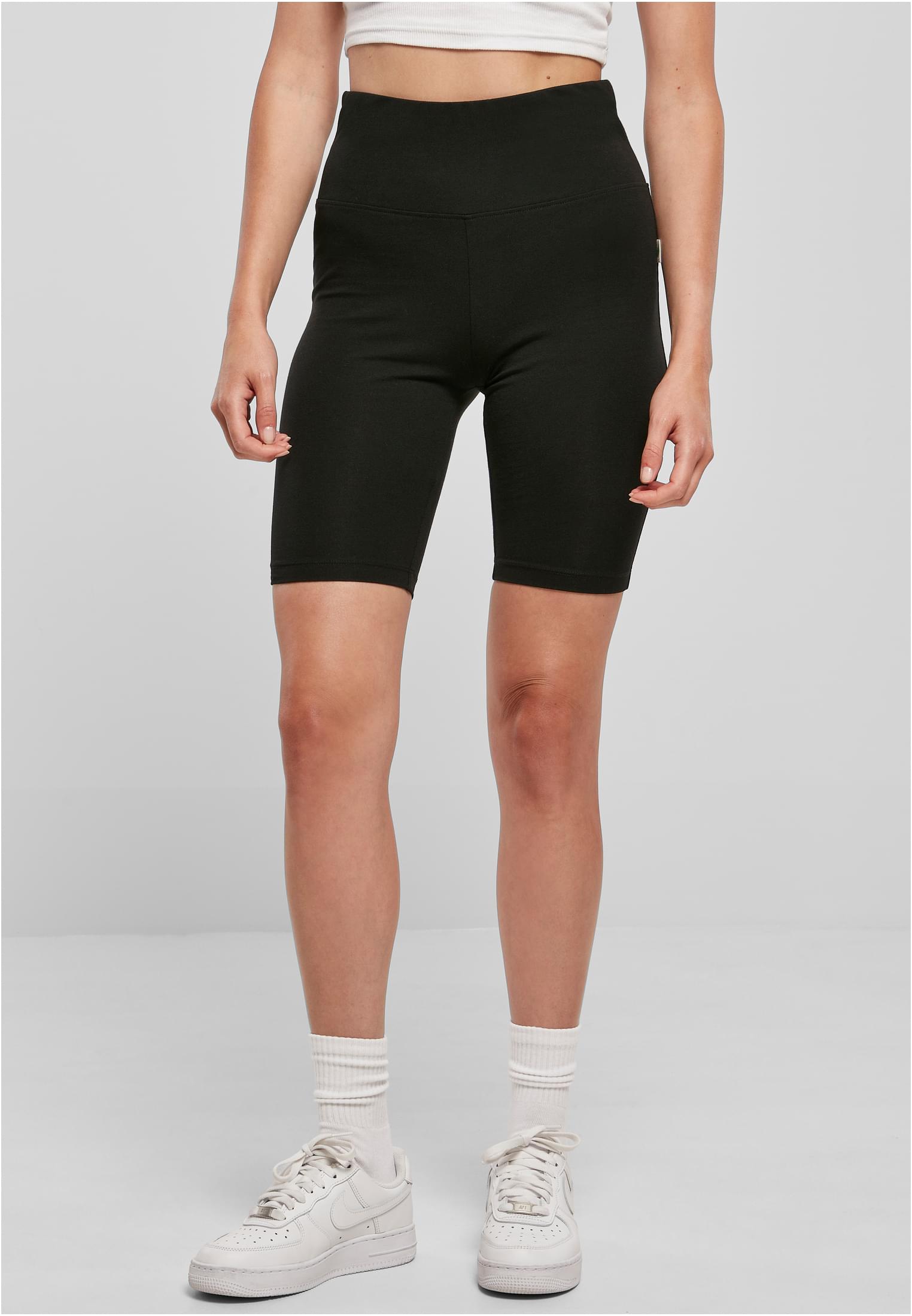 Ladies Organic Stretch Jersey Cycle Shorts | black