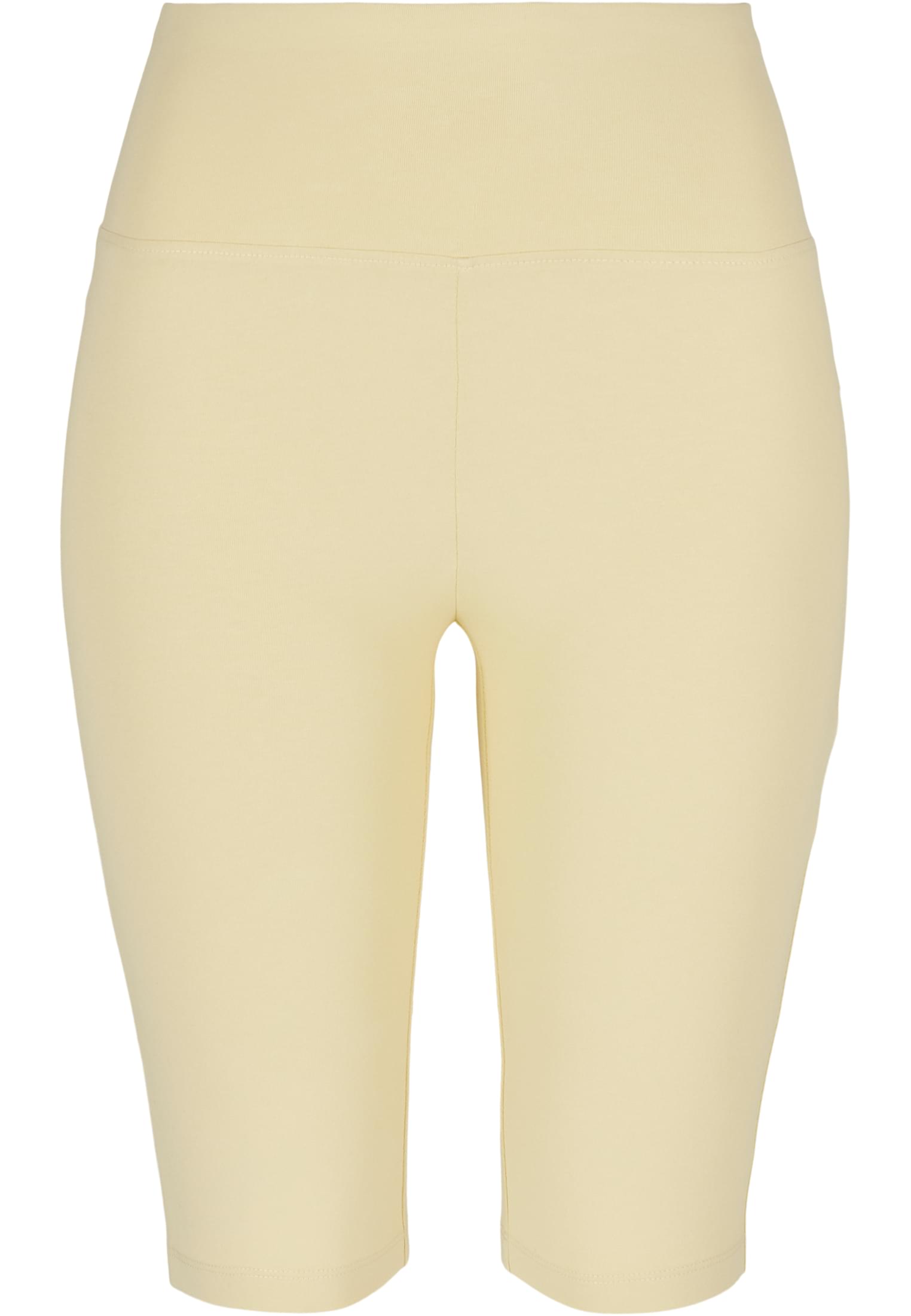 Ladies Organic Stretch Jersey Cycle Shorts | softyellow