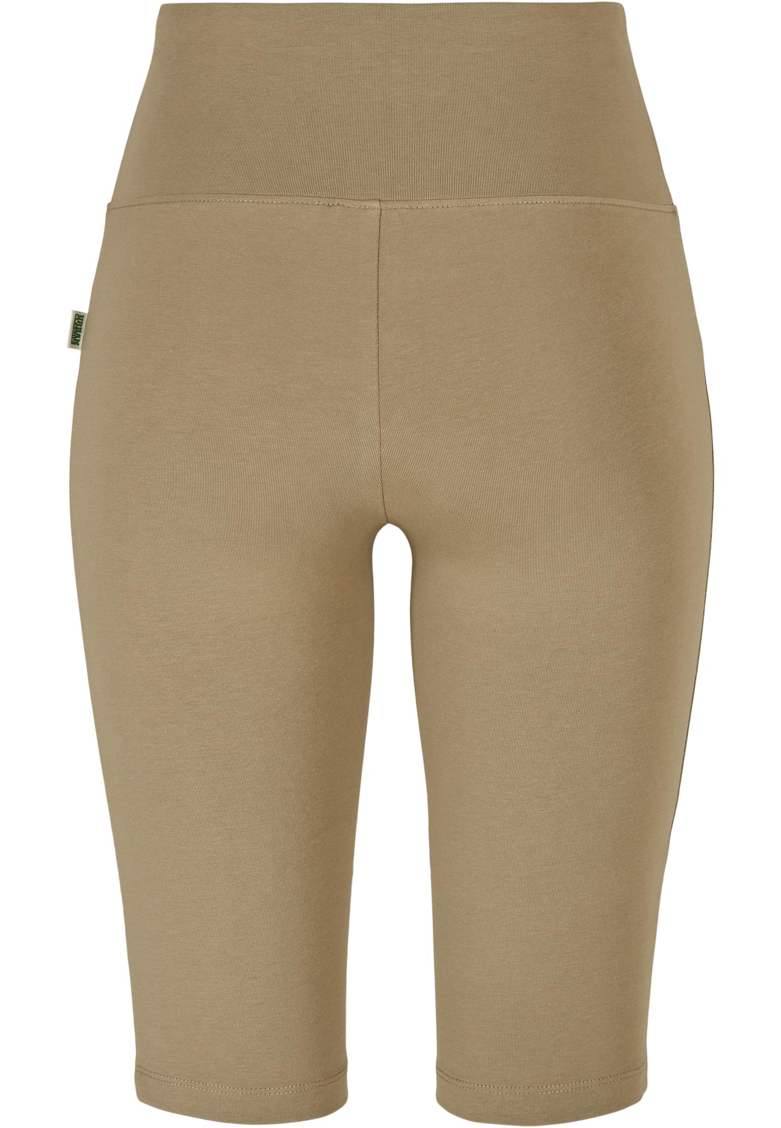 Ladies Organic Stretch Jersey Cycle Shorts | khaki