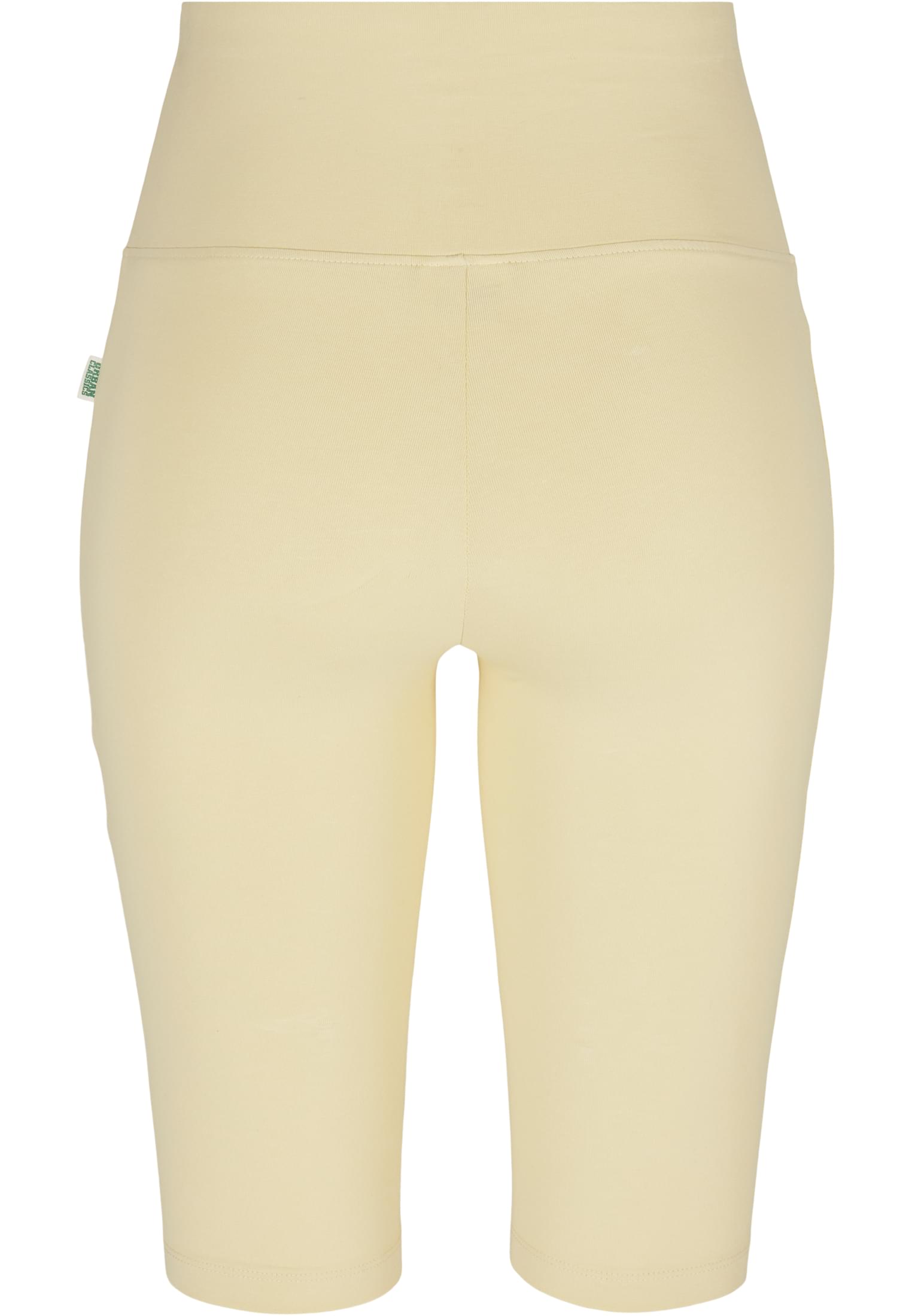 Ladies Organic Stretch Jersey Cycle Shorts | softyellow