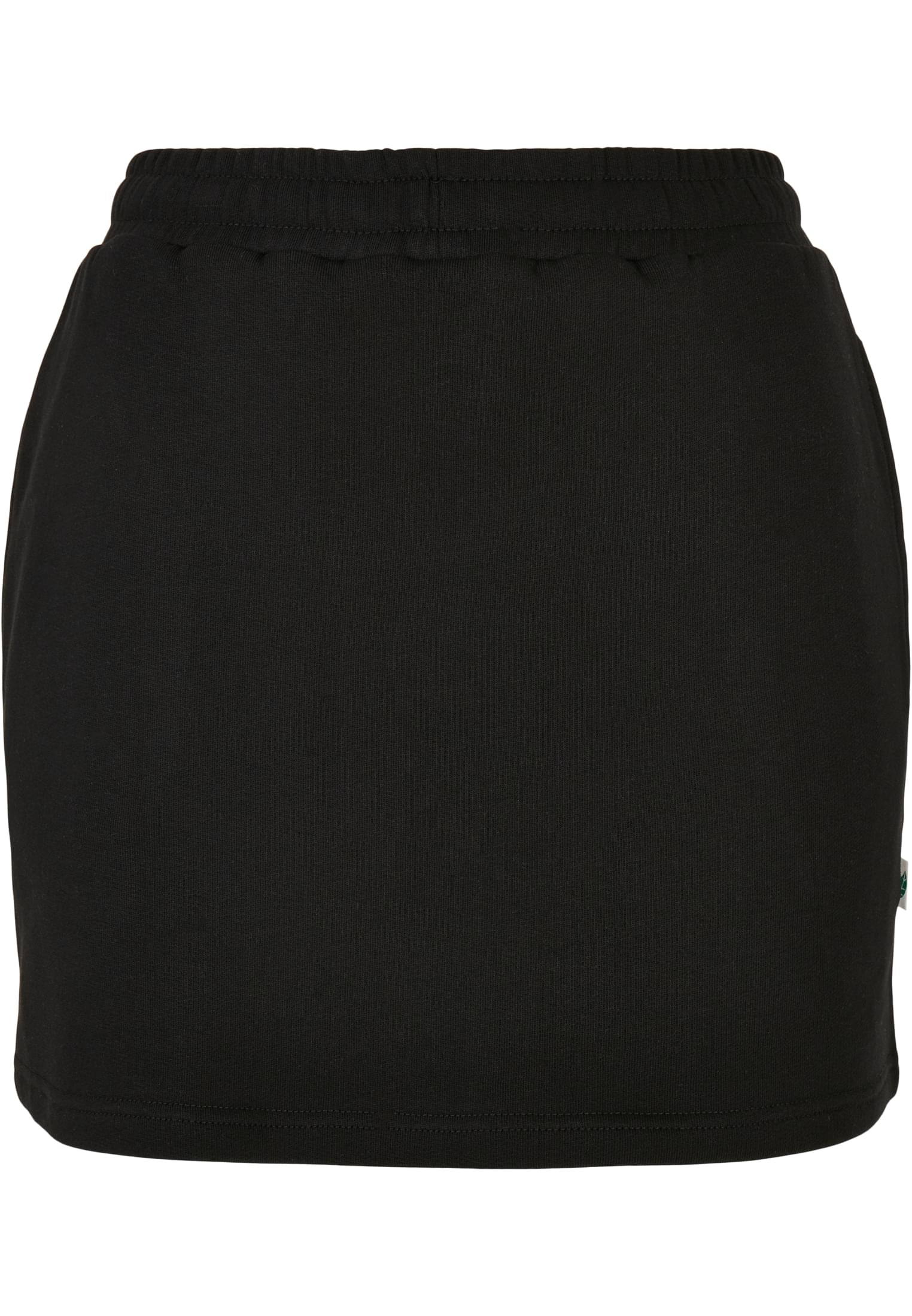 Ladies Organic Terry Mini Skirt | black