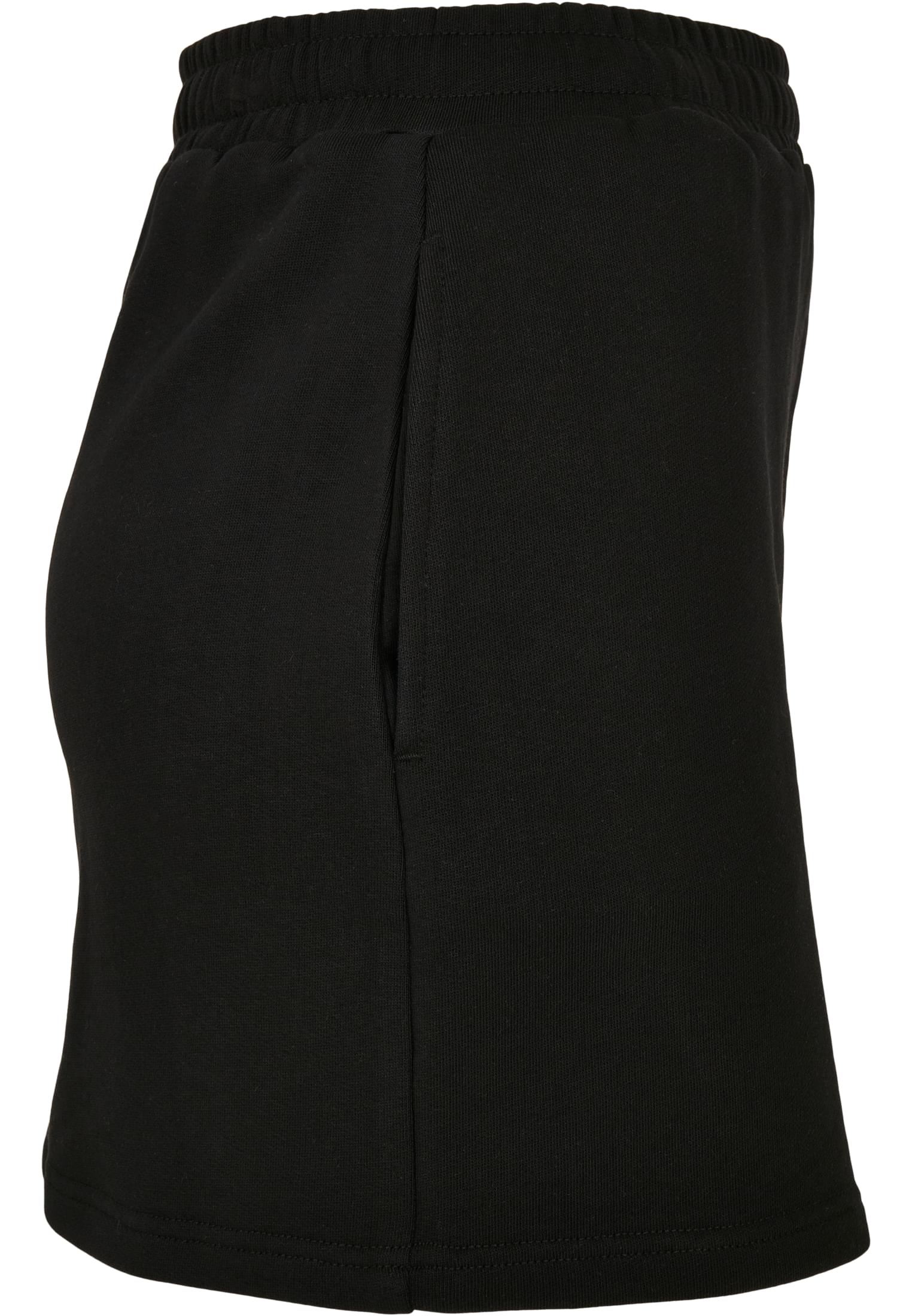 Ladies Organic Terry Mini Skirt | black