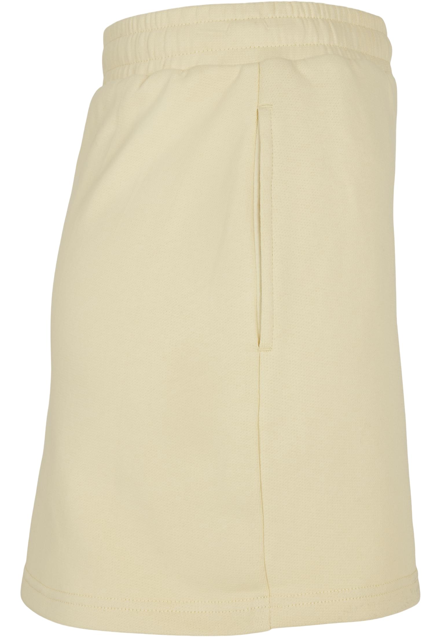 Ladies Organic Terry Mini Skirt | softyellow