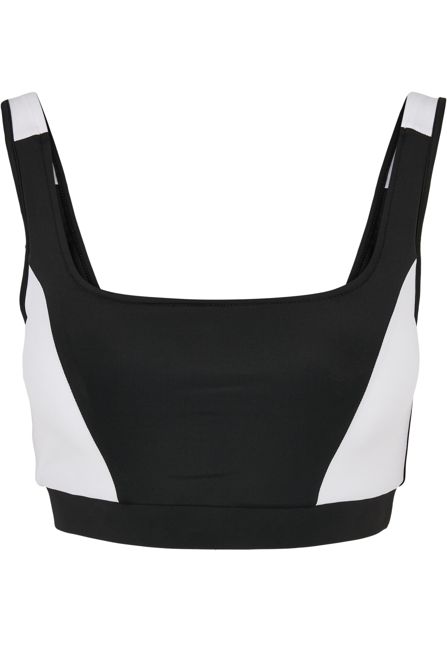 Ladies Color Block Bra | black/white