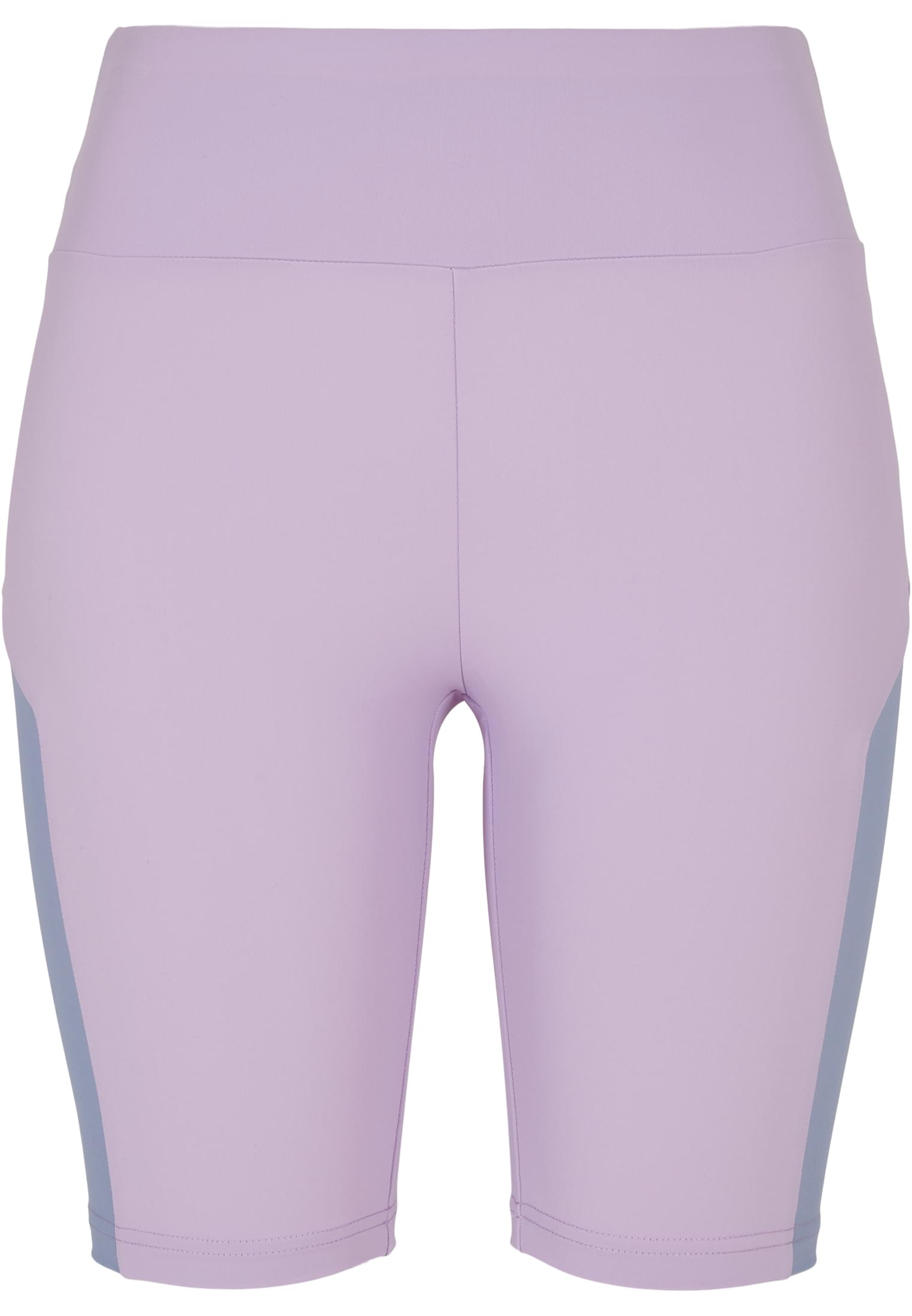 Ladies Color Block Cycle Shorts | lilac/violablue