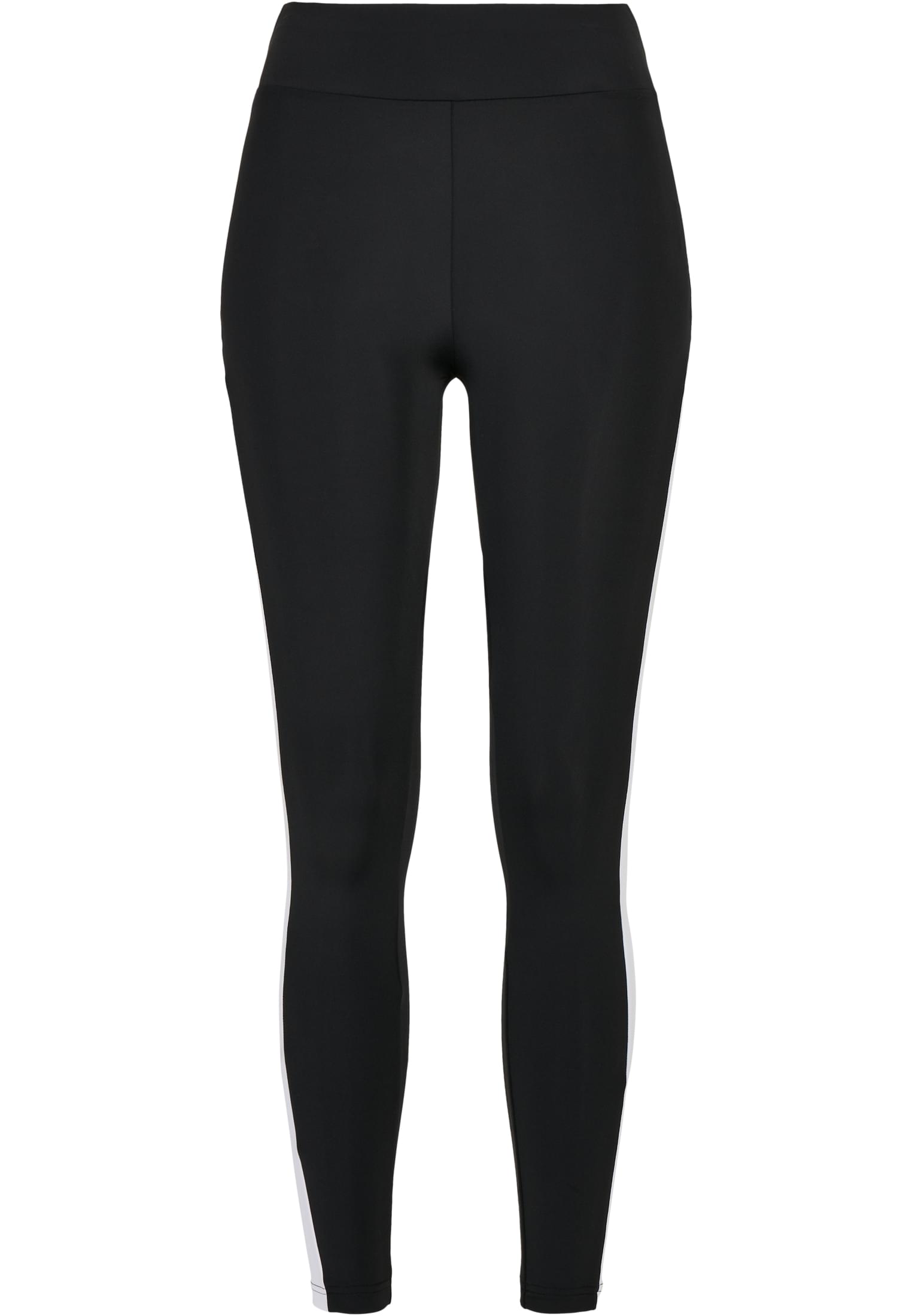 Ladies Color Block Leggings | black/white