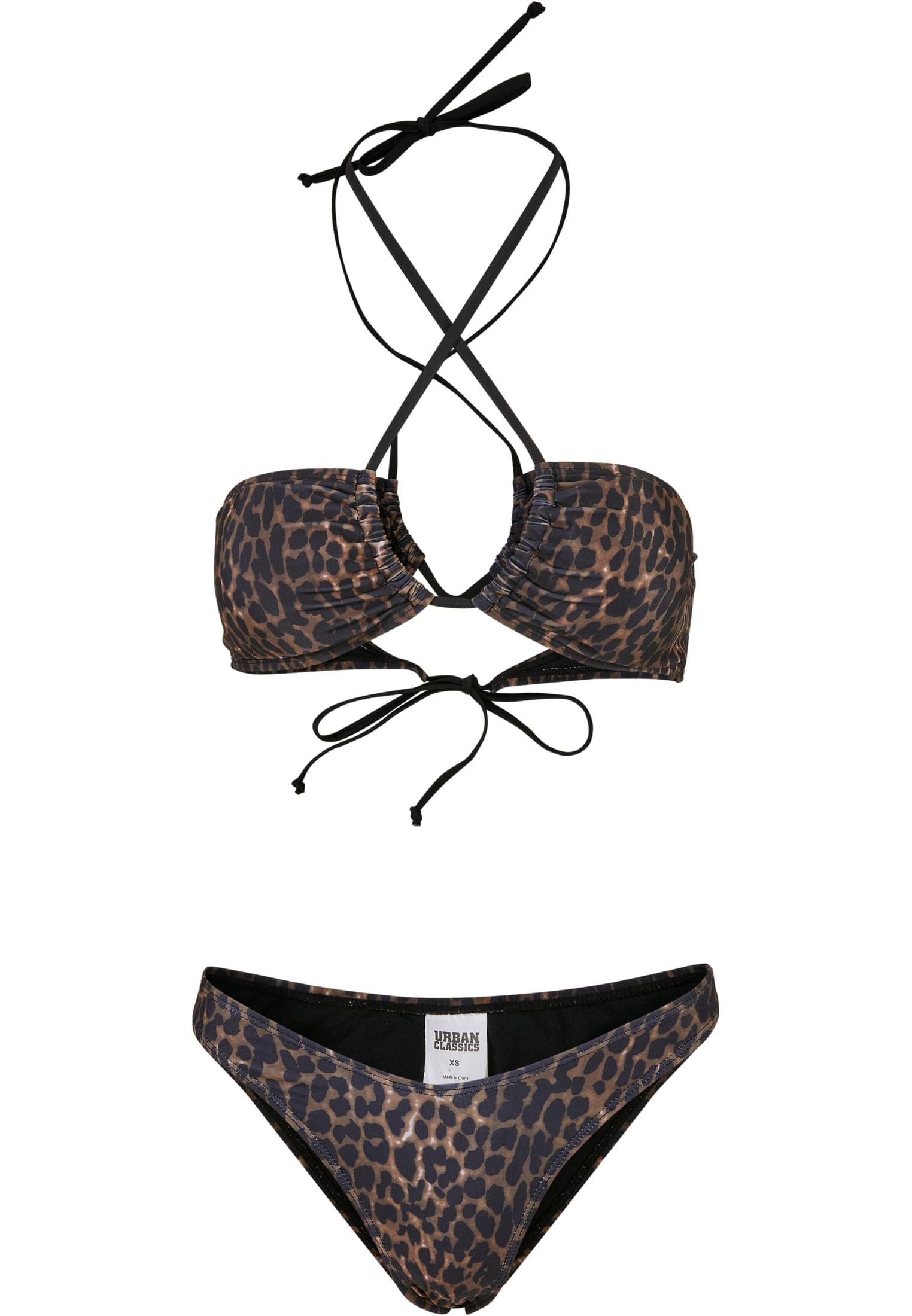 Ladies AOP Hot V Bikini | brownleo