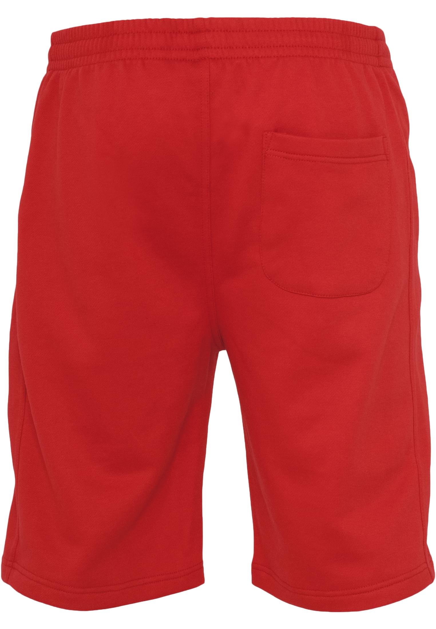 Light Fleece Sweatshorts | red