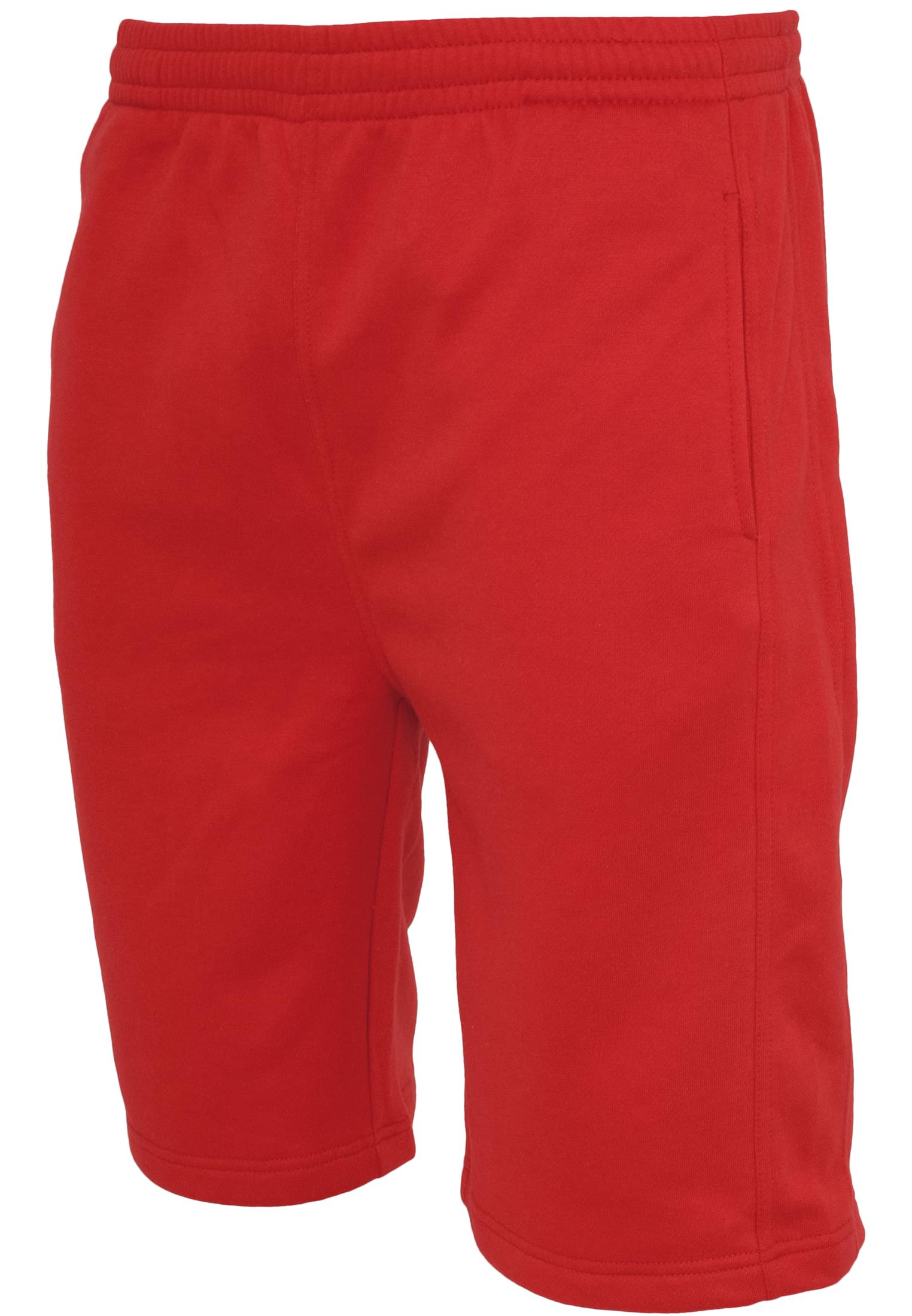 Light Fleece Sweatshorts | red