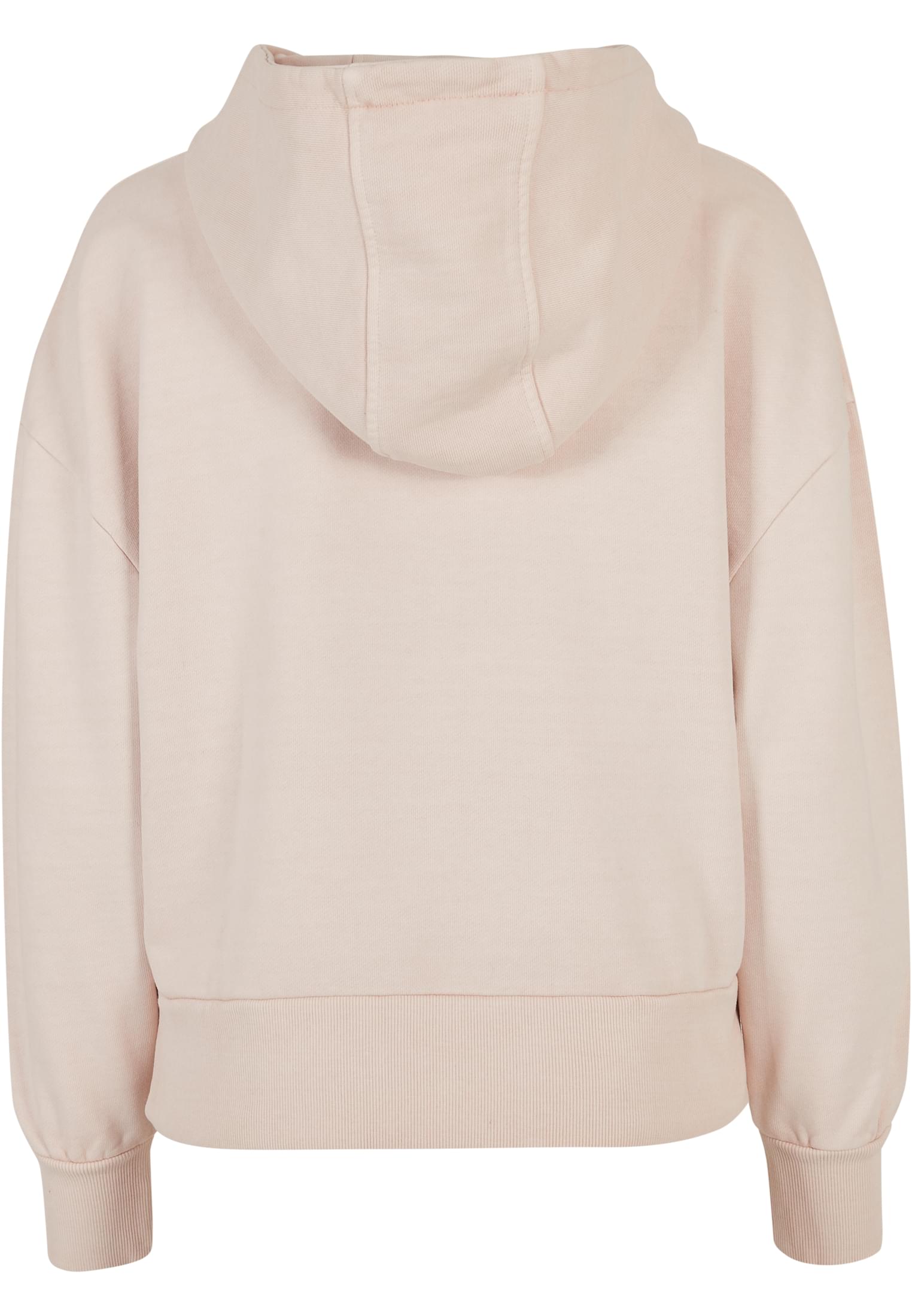 Ladies Heavy Terry Garment Dye Hoody | pink