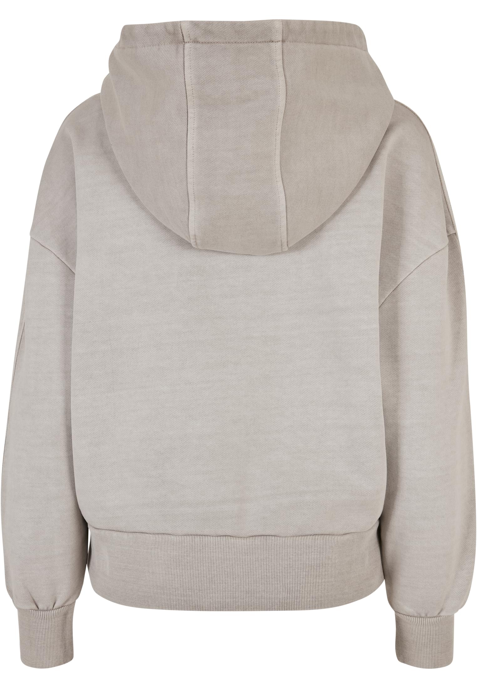 Ladies Heavy Terry Garment Dye Hoody | warmgrey