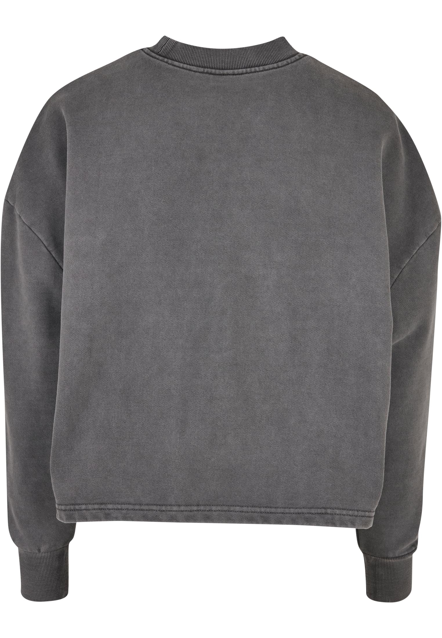 Ladies Heavy Terry Garment Dye Crewneck | darkshadow