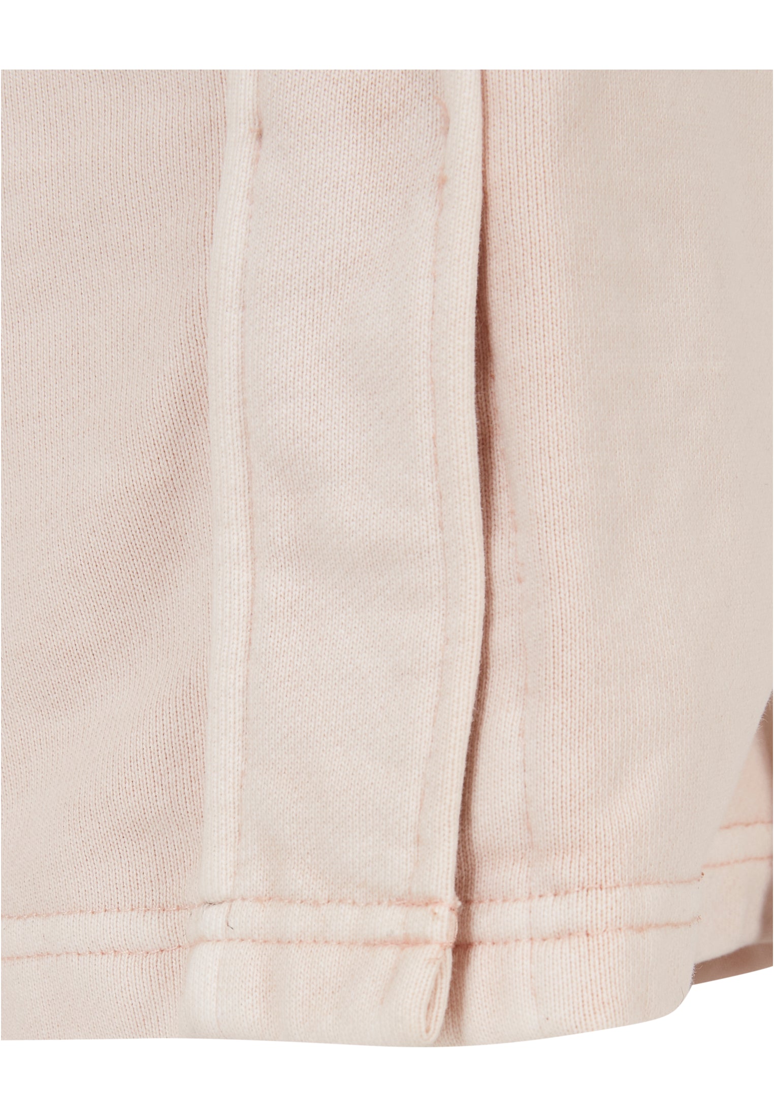 Ladies Heavy Terry Garment Dye Slit Pants | pink