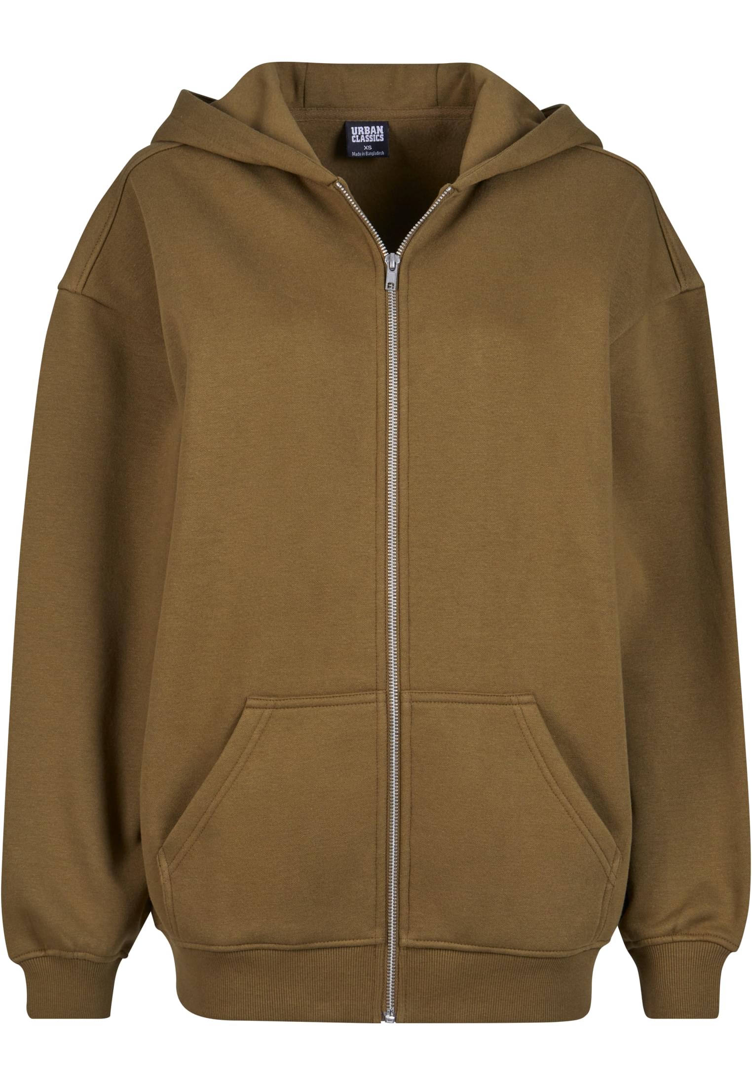 Ladies Oversized Zip Hoody | summerolive