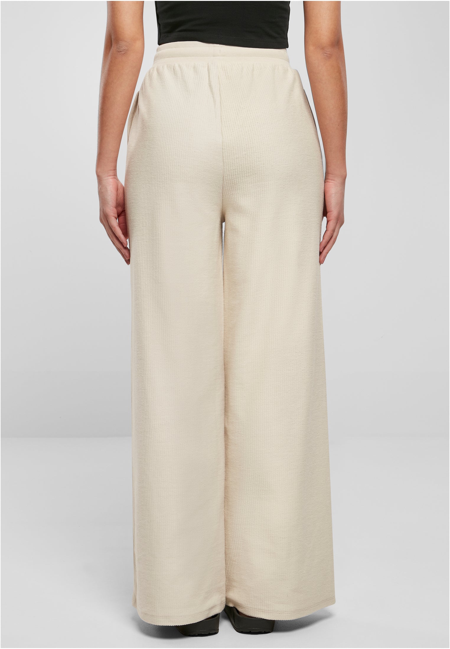 Ladies Straight Rib Terry Pants | softseagrass