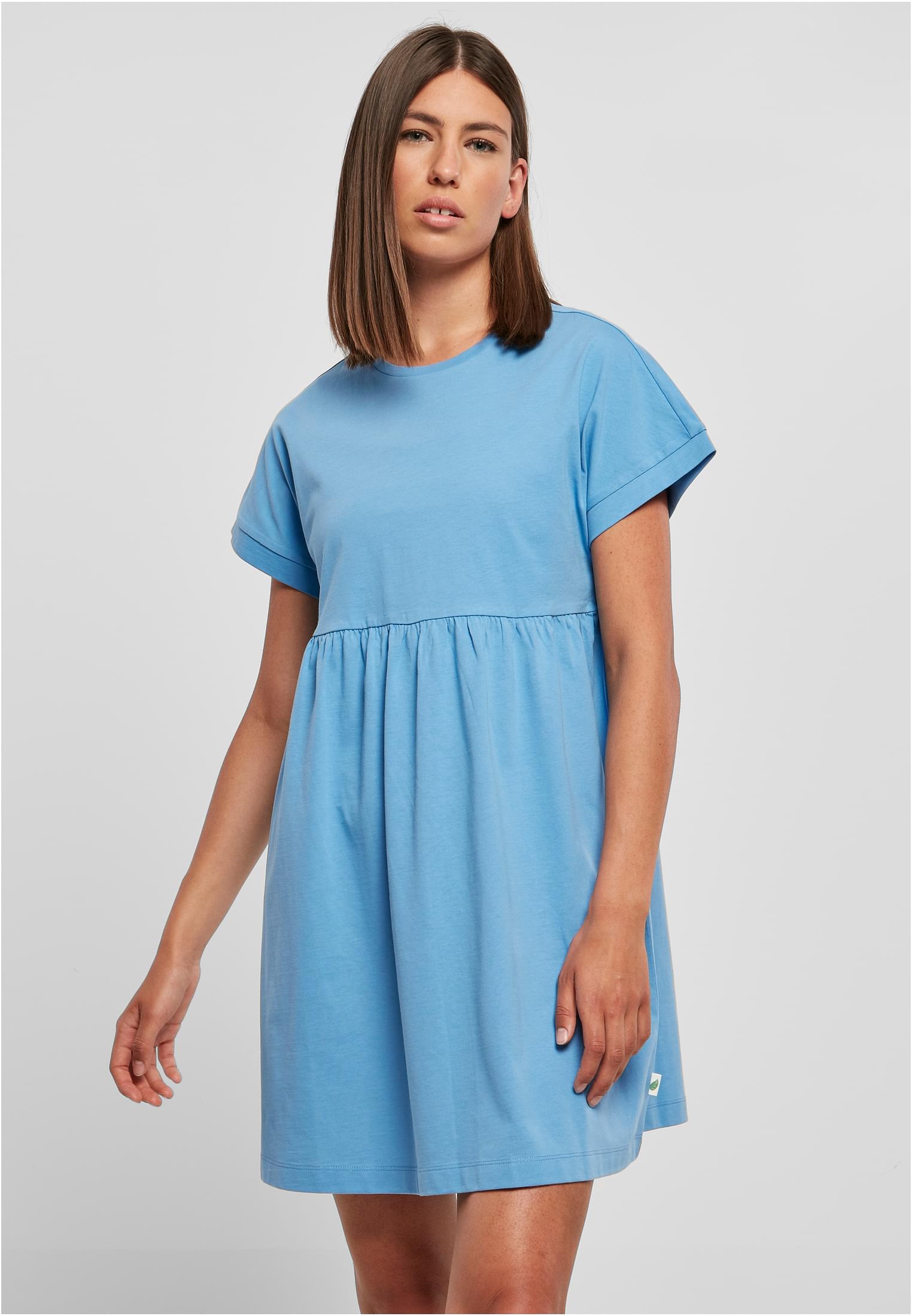 Ladies Organic Empire Valance Tee Dress | horizonblue