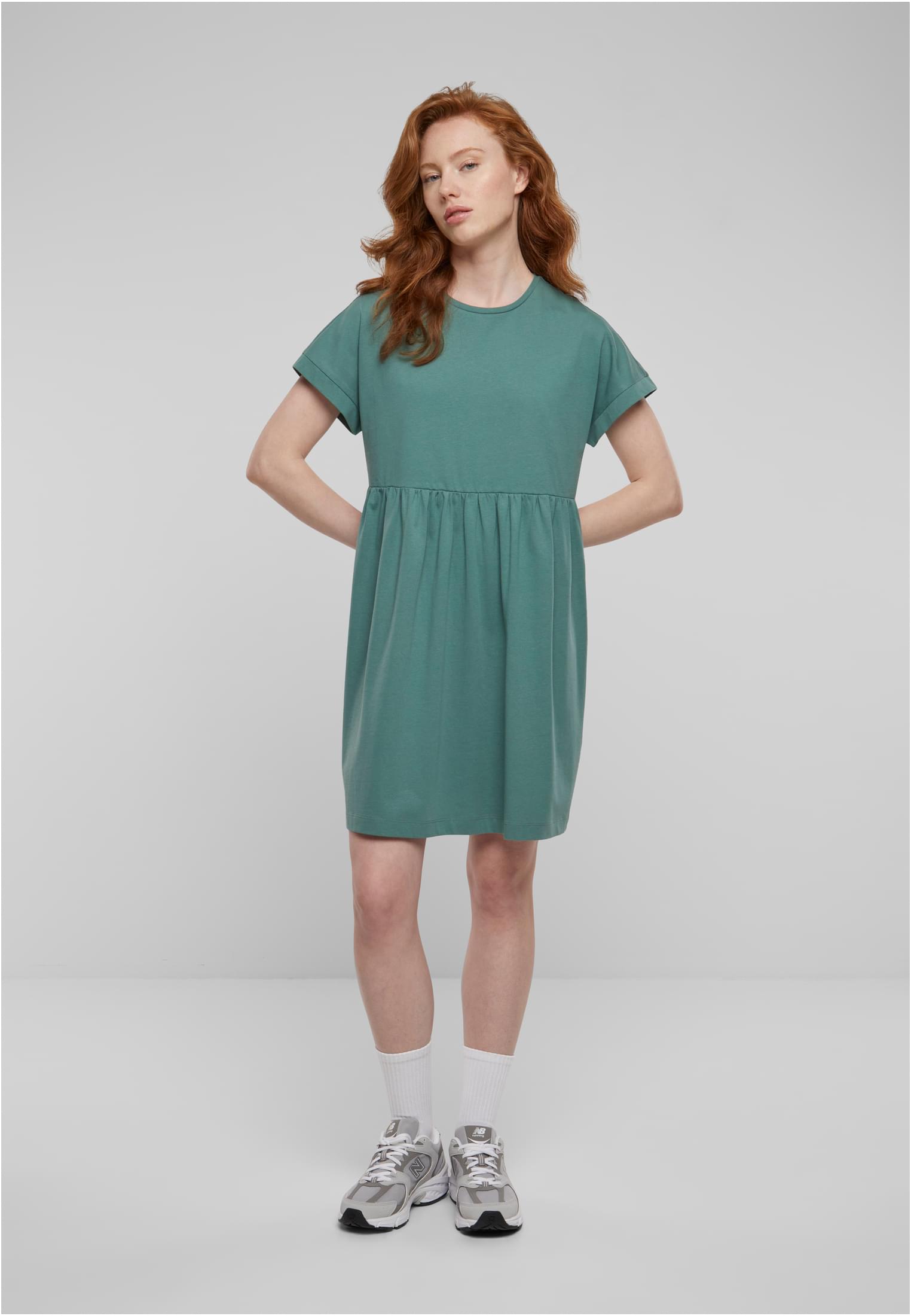 Ladies Organic Empire Valance Tee Dress | paleleaf