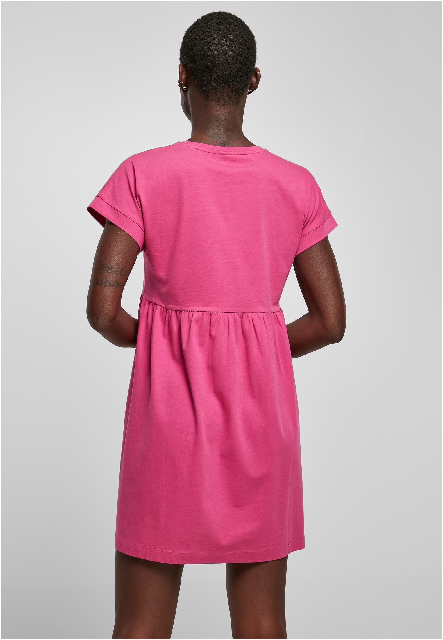 Ladies Organic Empire Valance Tee Dress | brightviolet