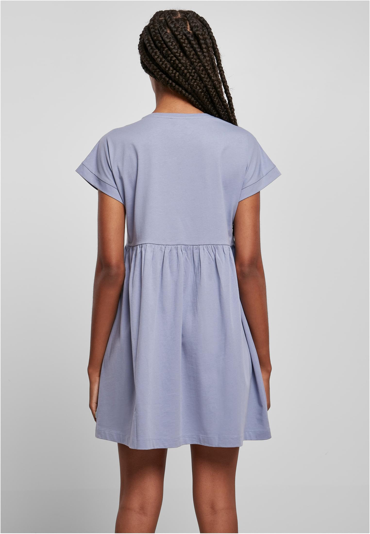 Ladies Organic Empire Valance Tee Dress | violablue