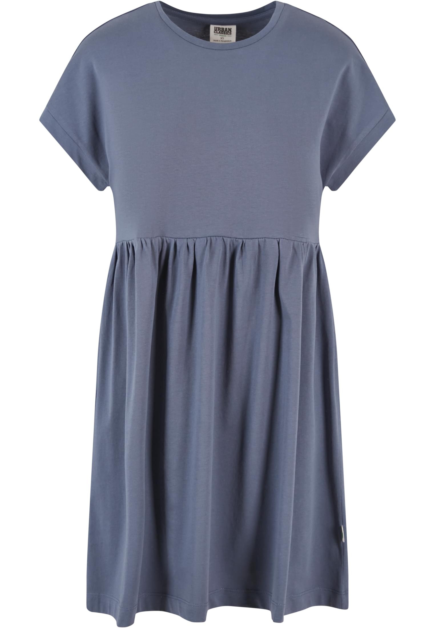 Ladies Organic Empire Valance Tee Dress | vintageblue