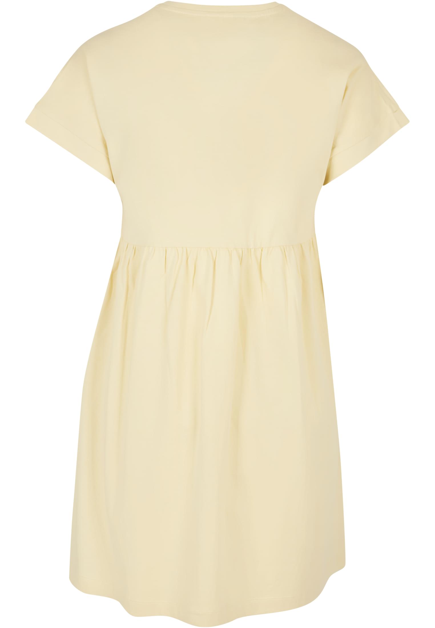 Ladies Organic Empire Valance Tee Dress | softyellow