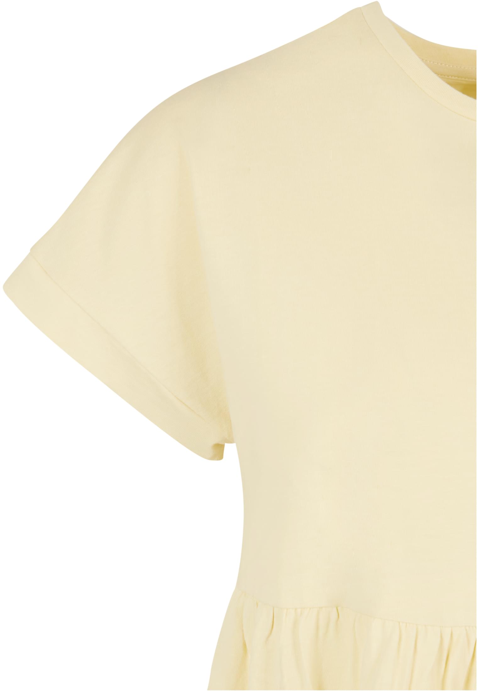 Ladies Organic Empire Valance Tee Dress | softyellow