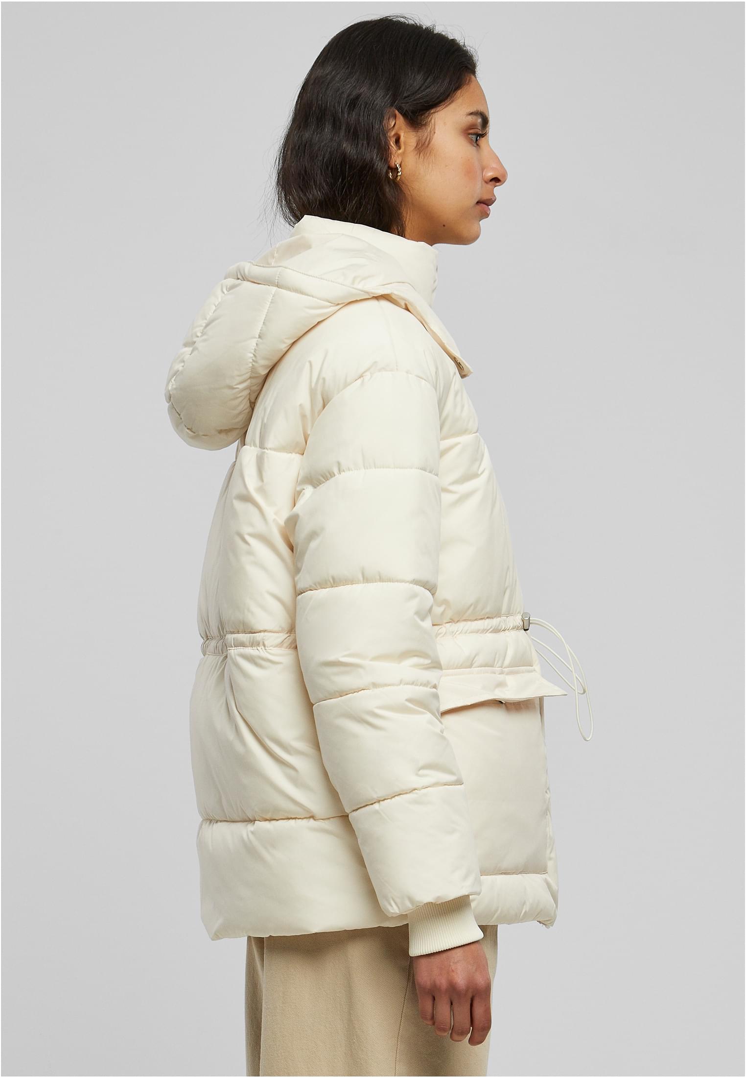 Ladies Waisted Puffer Jacket | whitesand