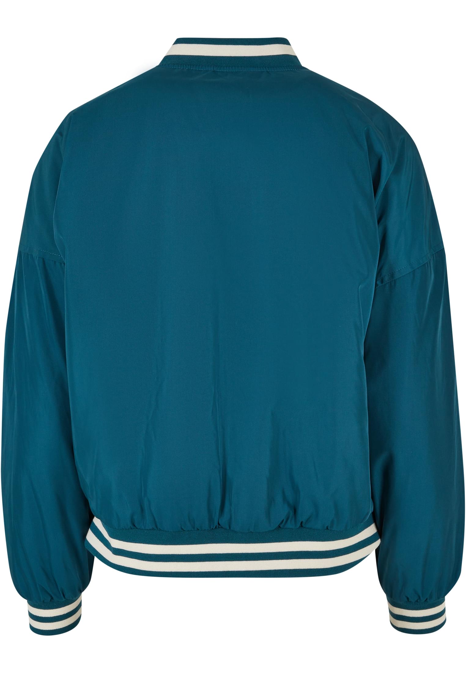 Ladies Oversized Recycled College Jacket | jasper