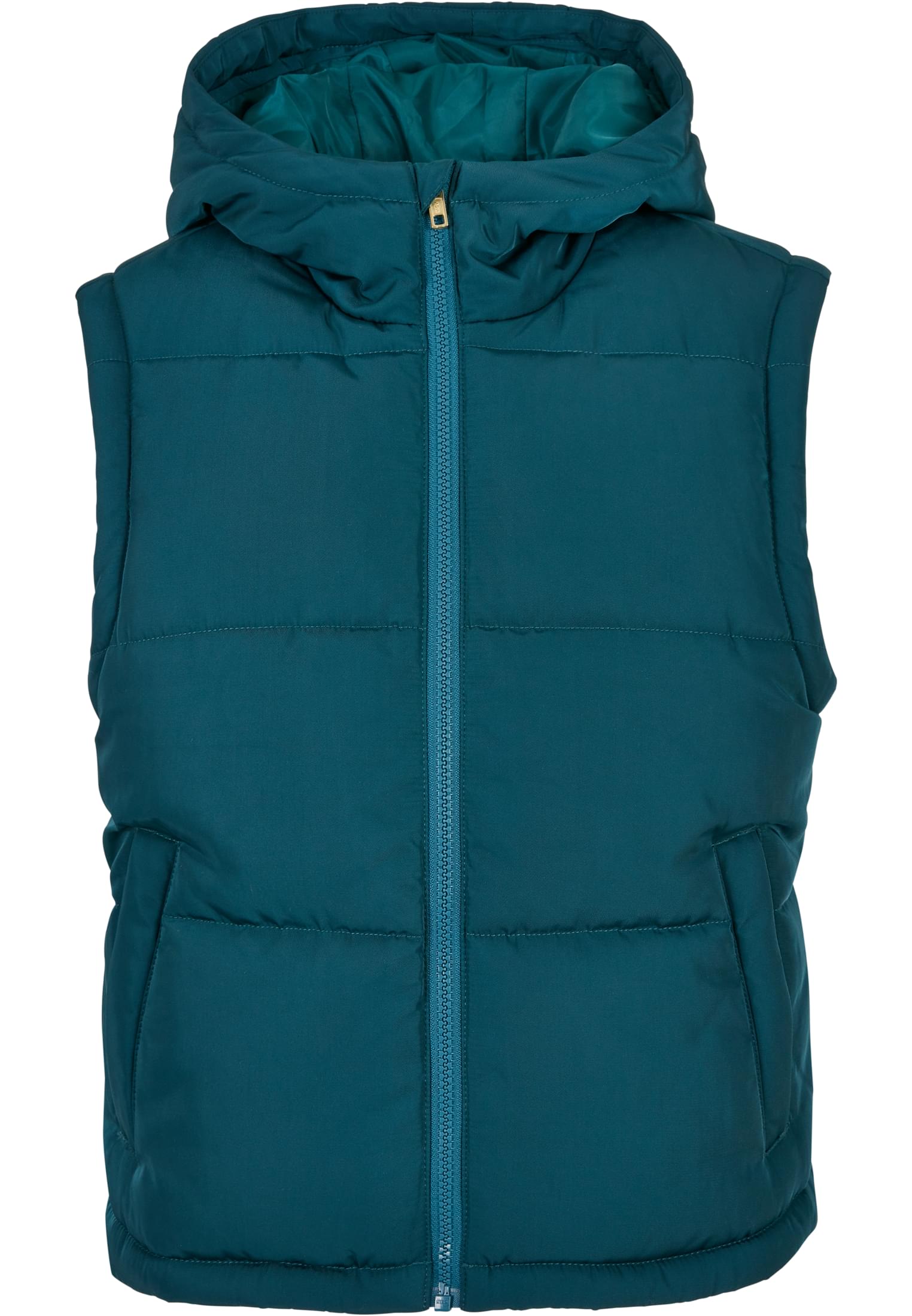 Ladies Recycled Twill Puffer Vest | jasper