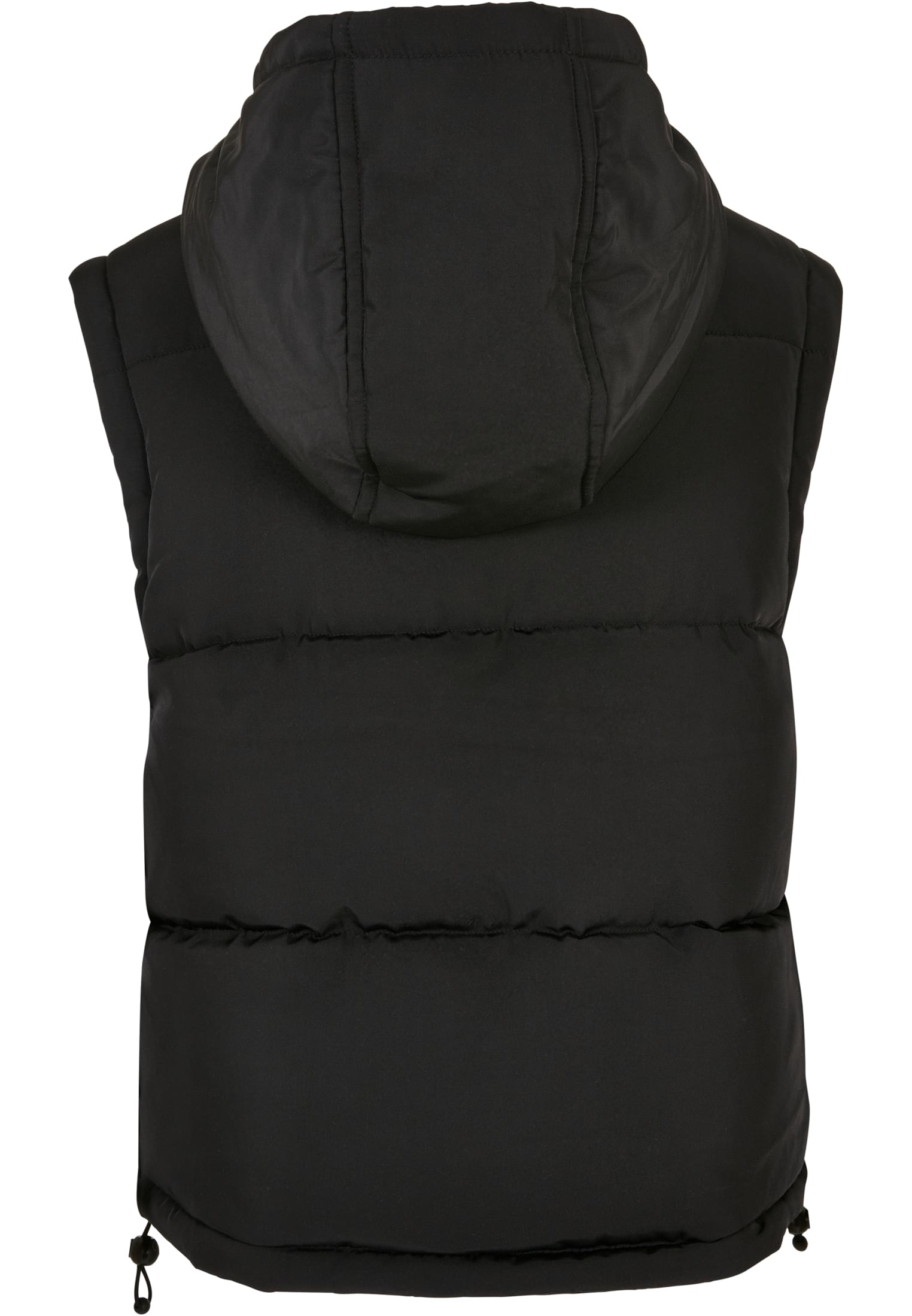 Ladies Recycled Twill Puffer Vest | black