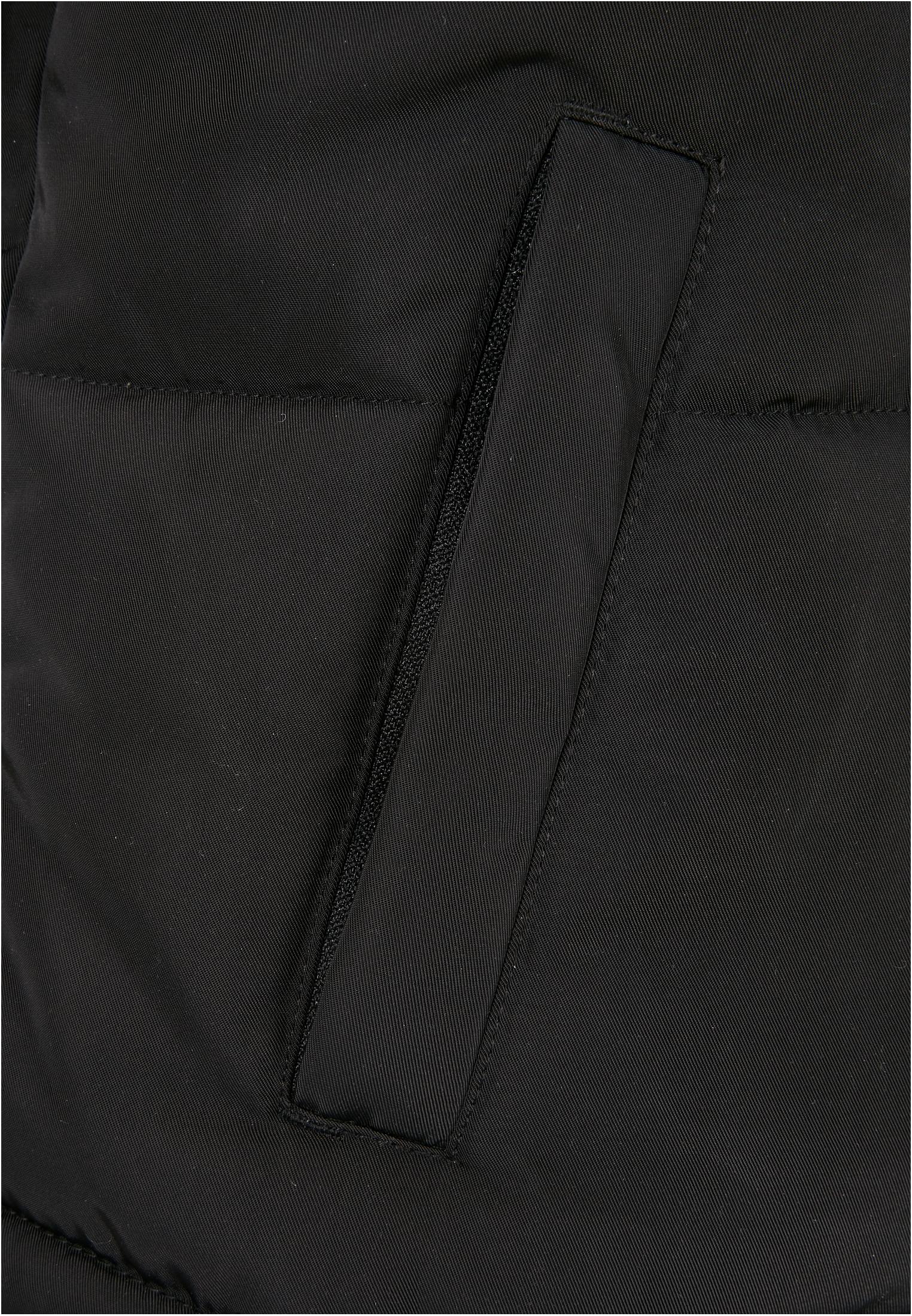 Ladies Recycled Twill Puffer Vest | black