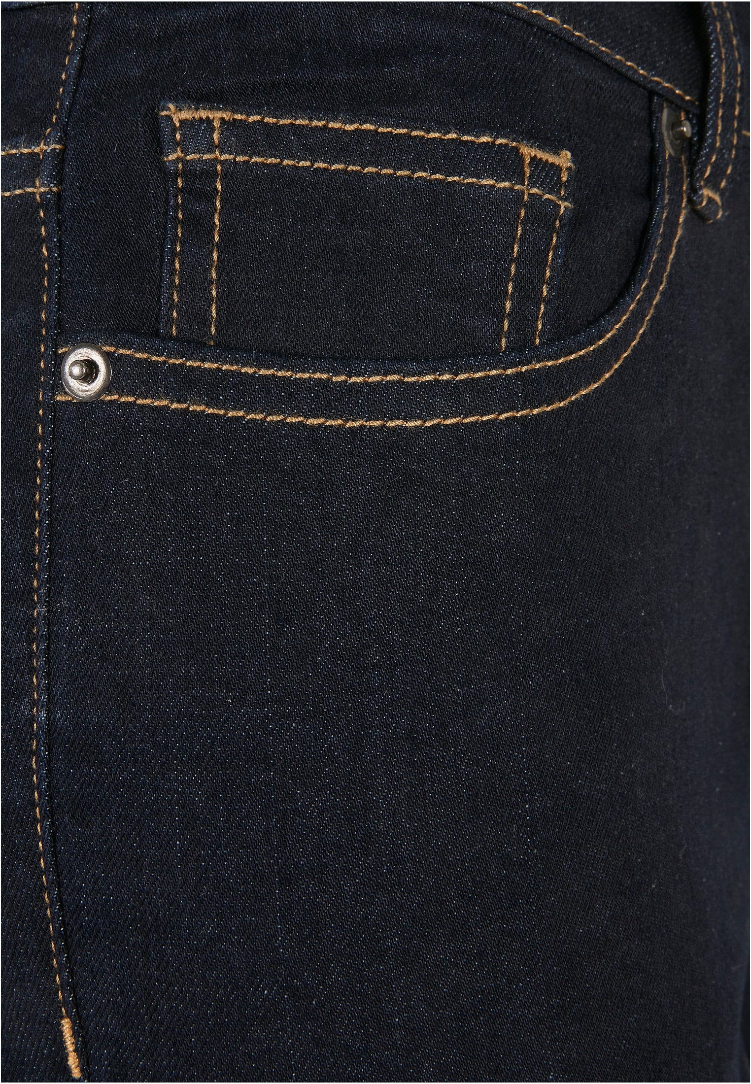 Ladies Organic High Waist Skinny Jeans | darkblue raw