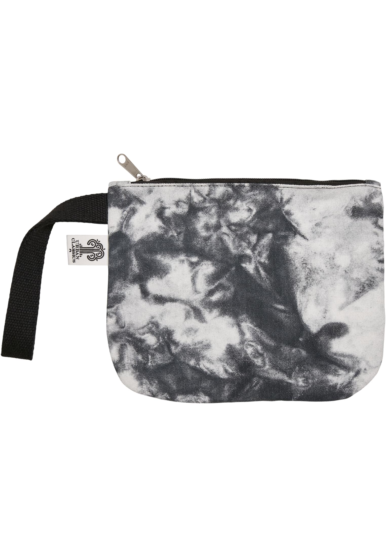 Tie Dye Cosmetic Pouch | black/white